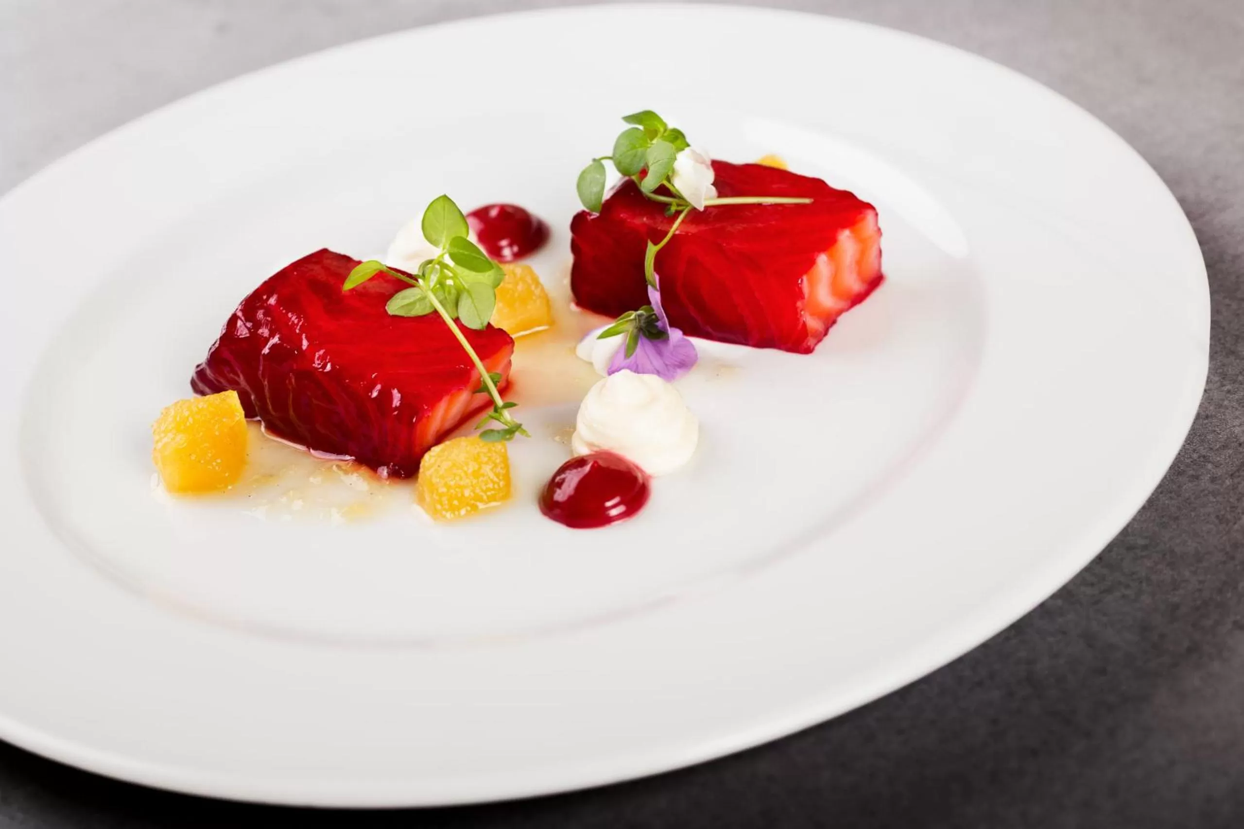 Food close-up in Retro Riverside Wellness Resort