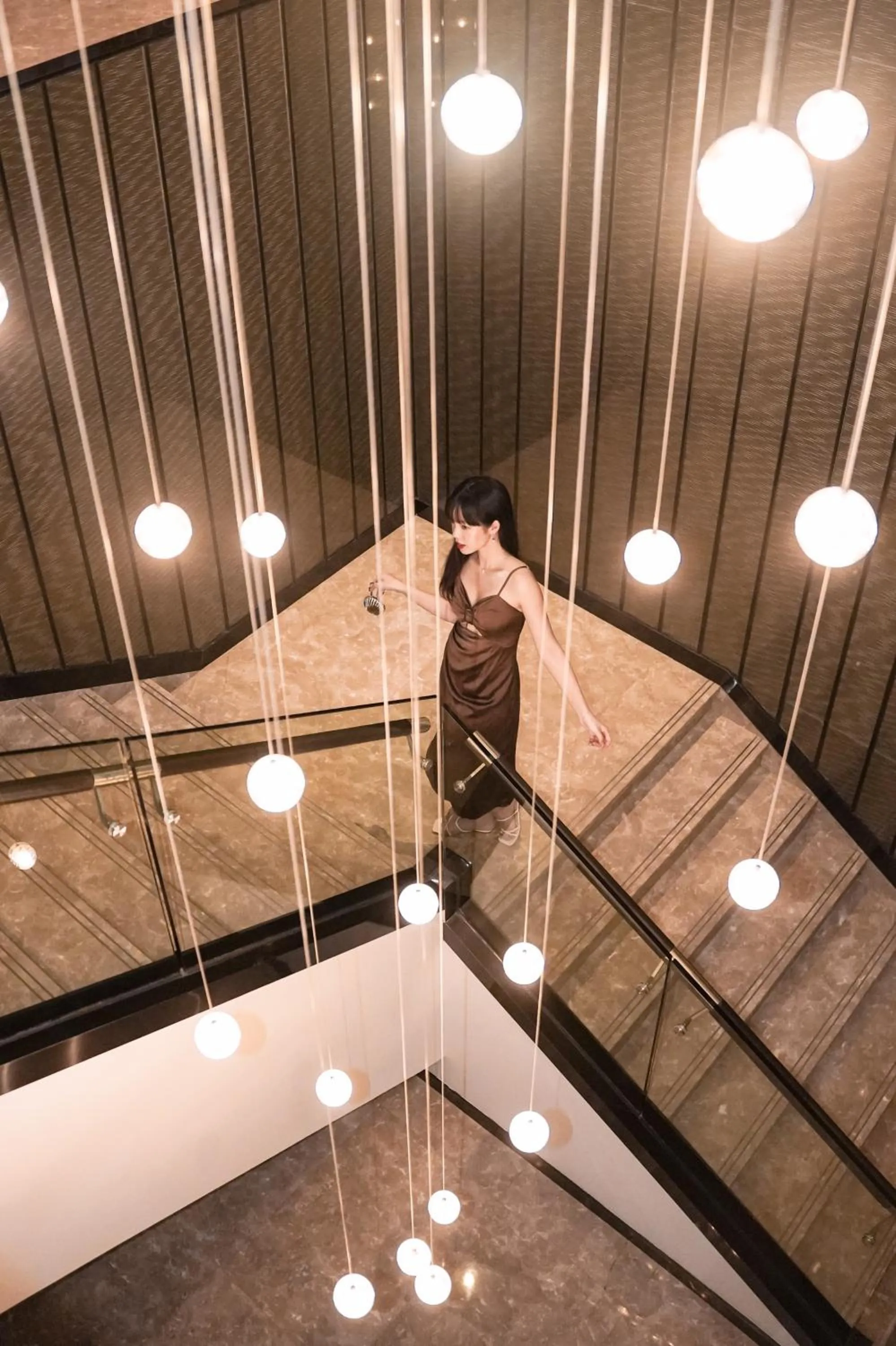 elevator in Crowne Plaza Huizhou by IHG