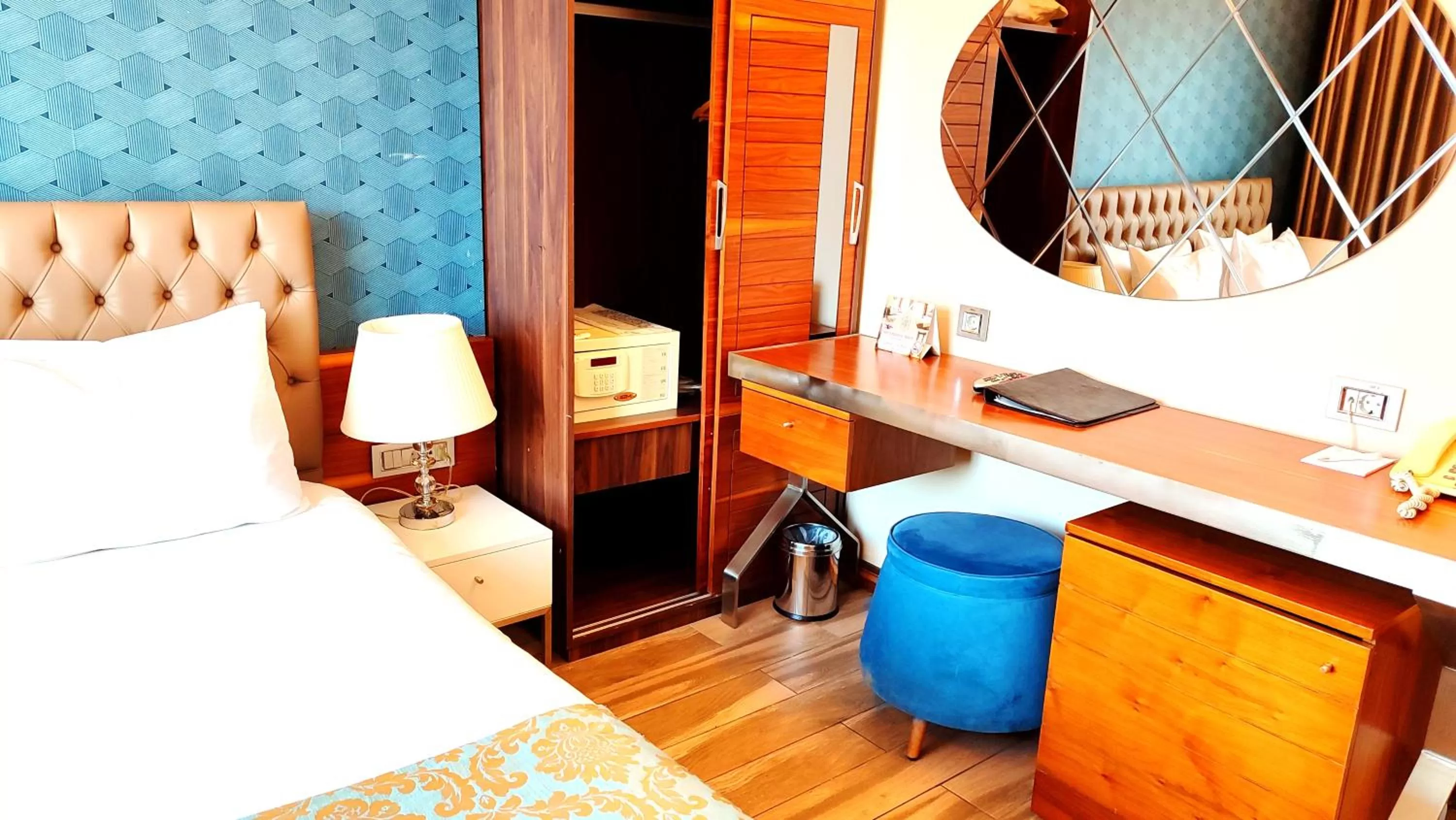 Bed in Old Port Hotel