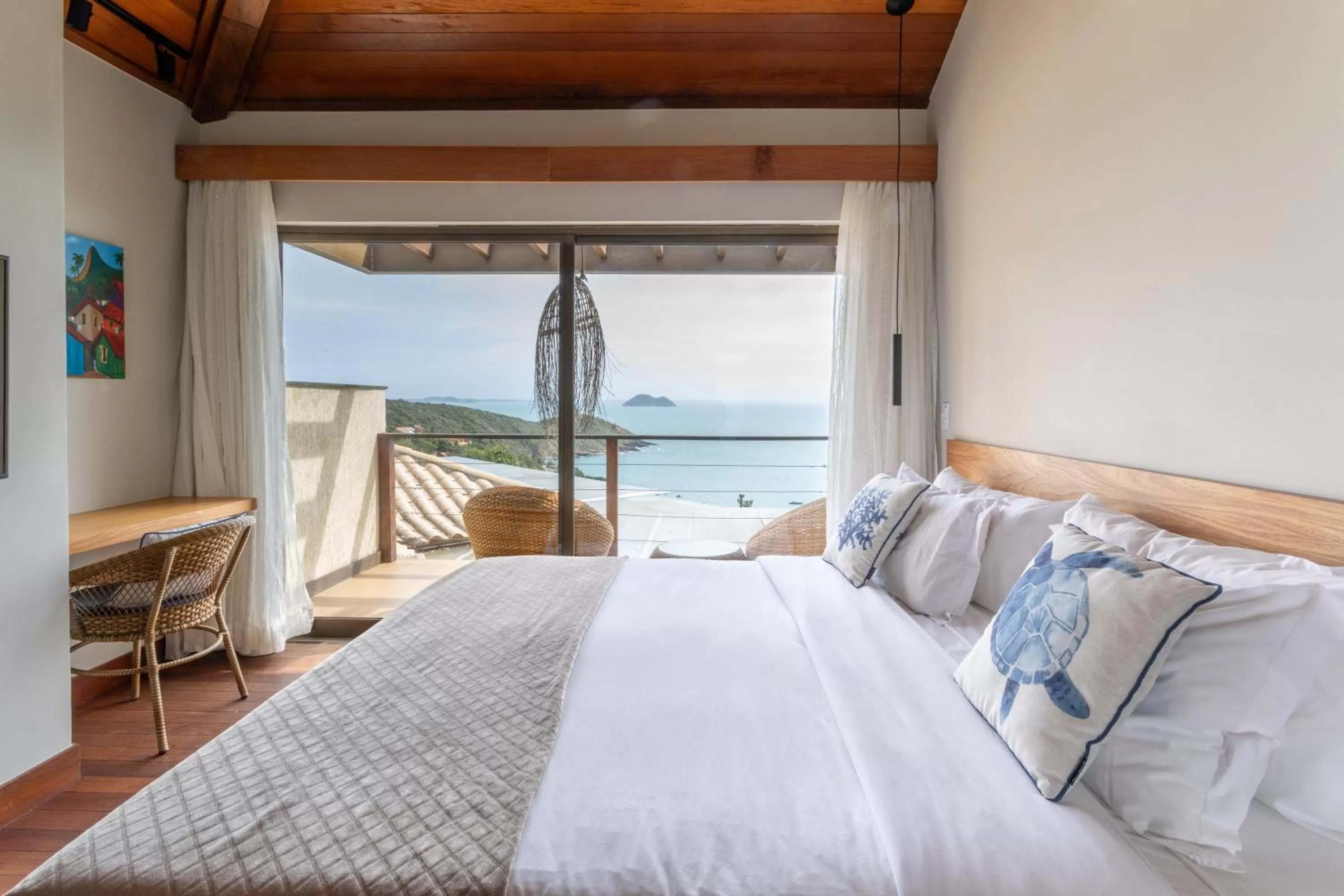 Natural landscape, Bed in Casa Mirador Boutique Hotel