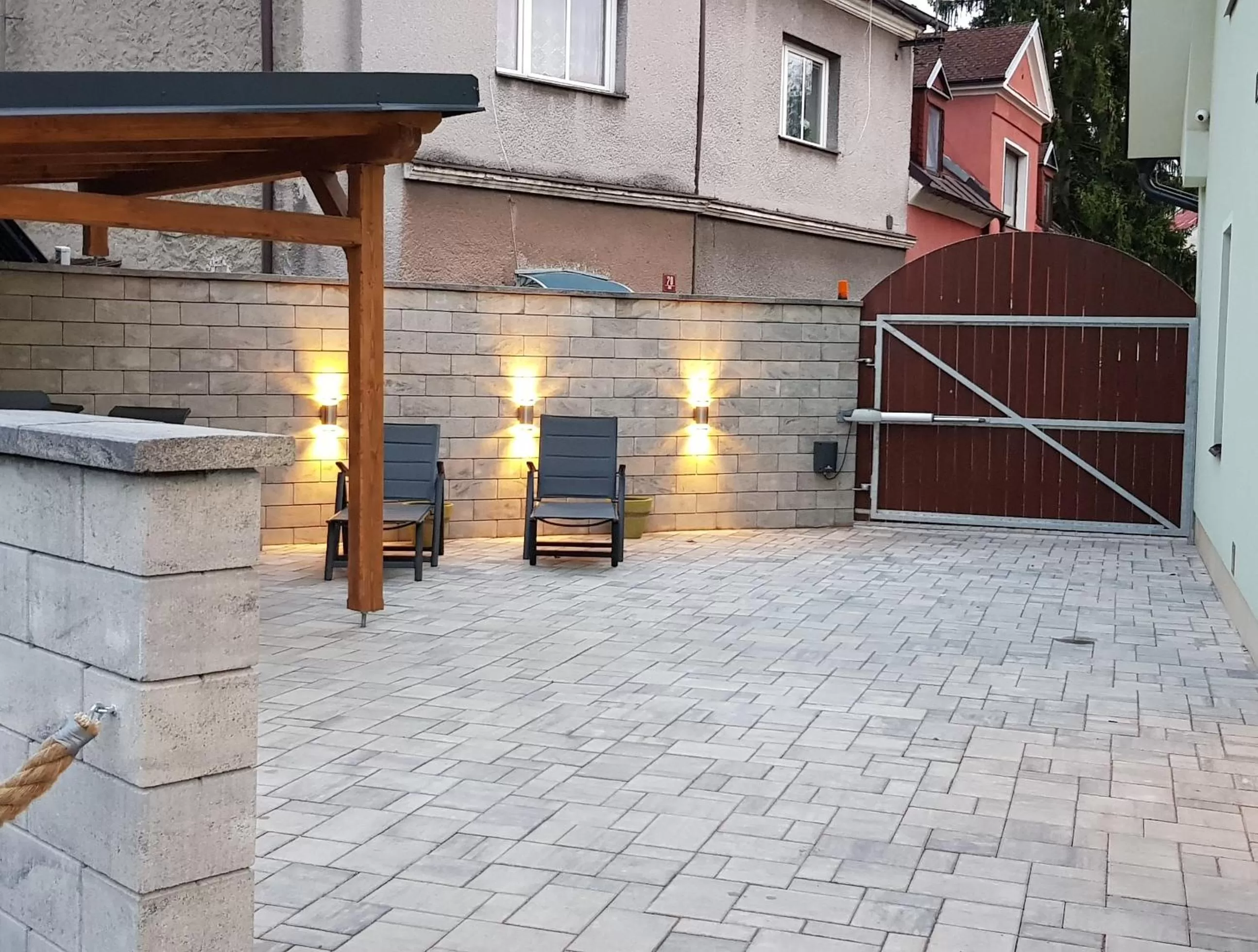 BBQ facilities in Apartmány Meandry