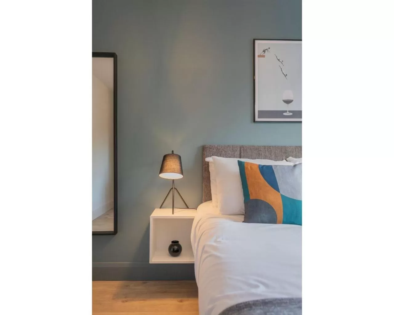 Bedroom in Central Belfast Apartments Camden Street