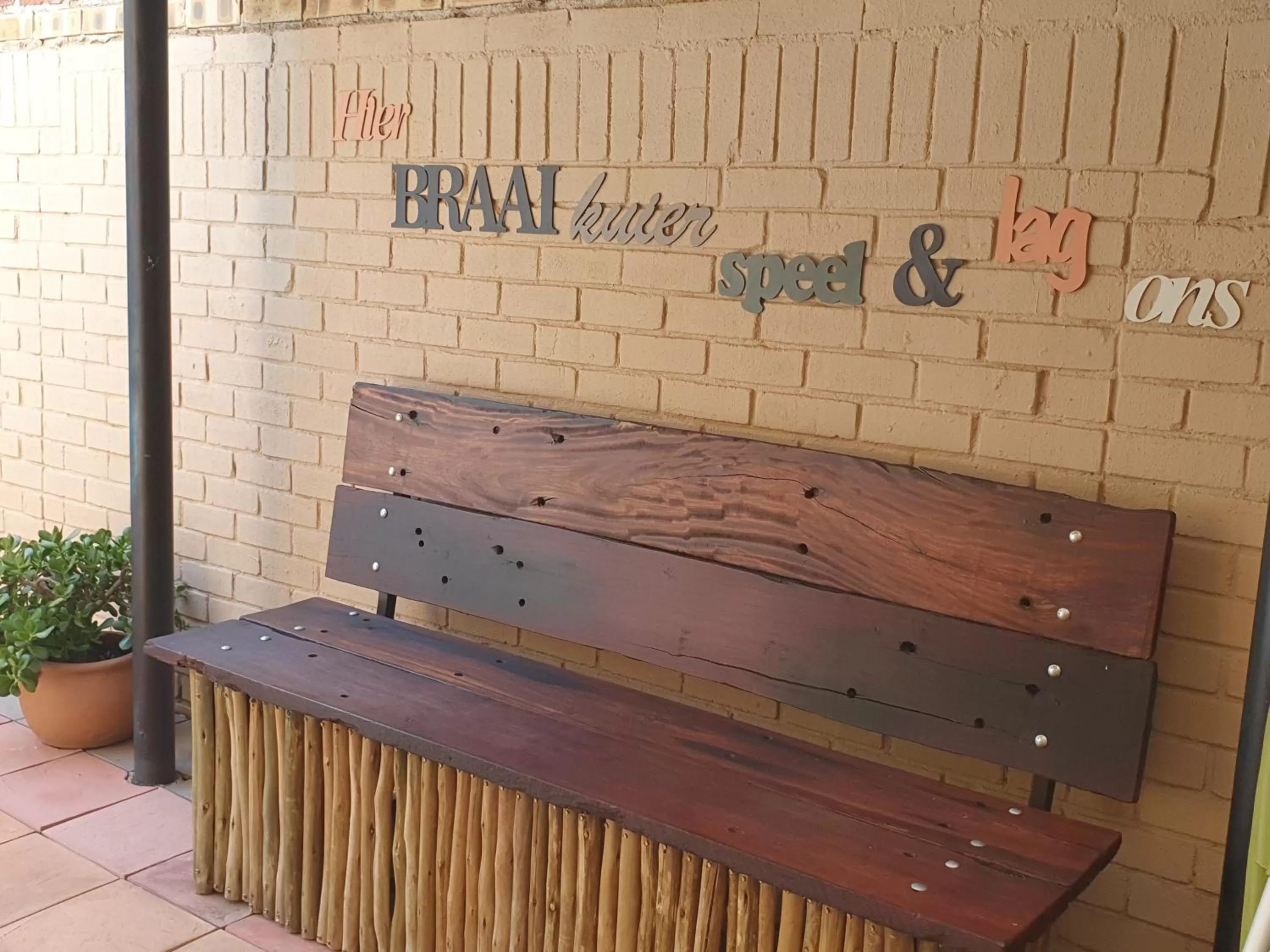 BBQ facilities in The Leopard Tree