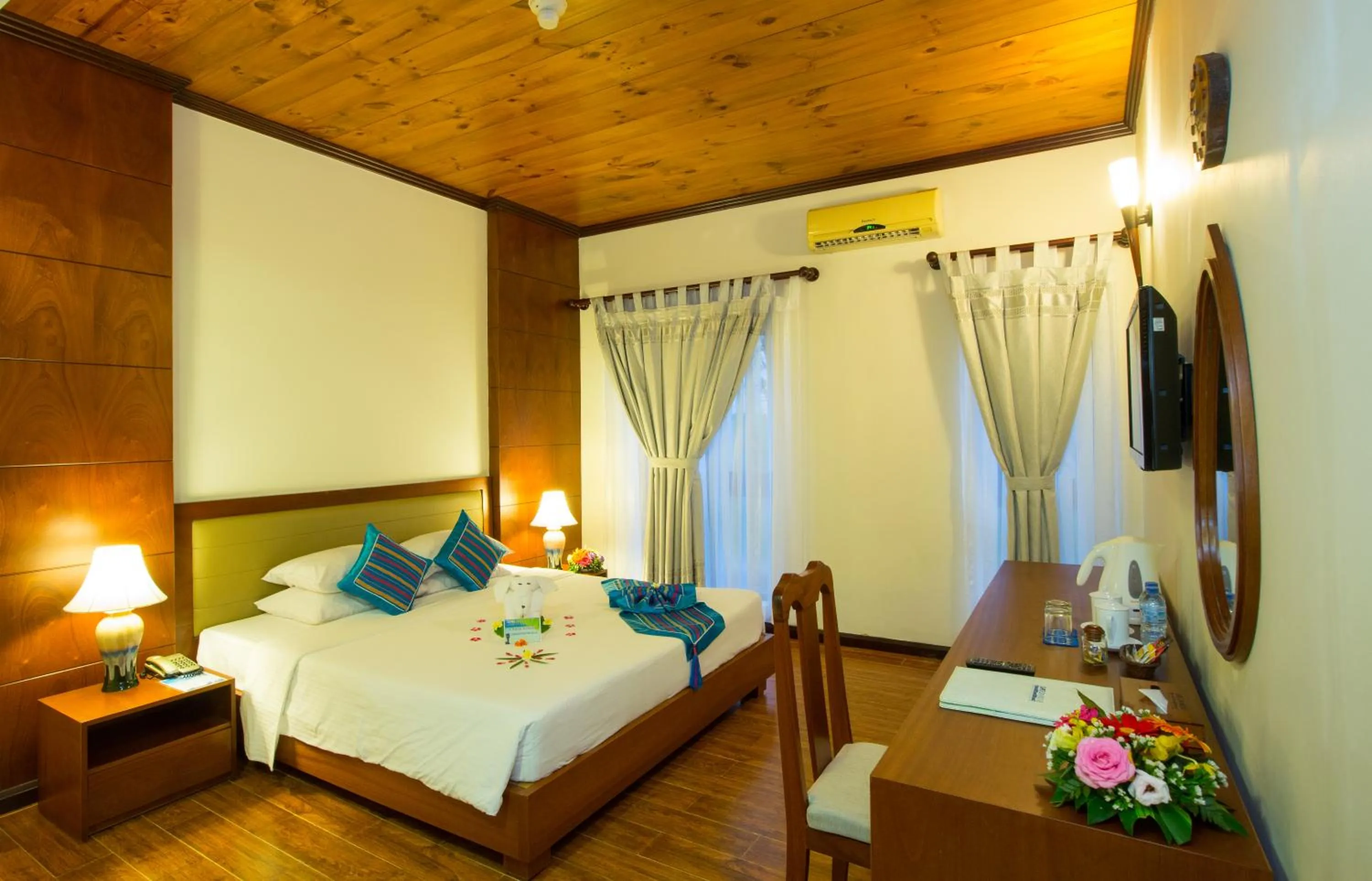 Bed in Saigon Mui Ne Resort