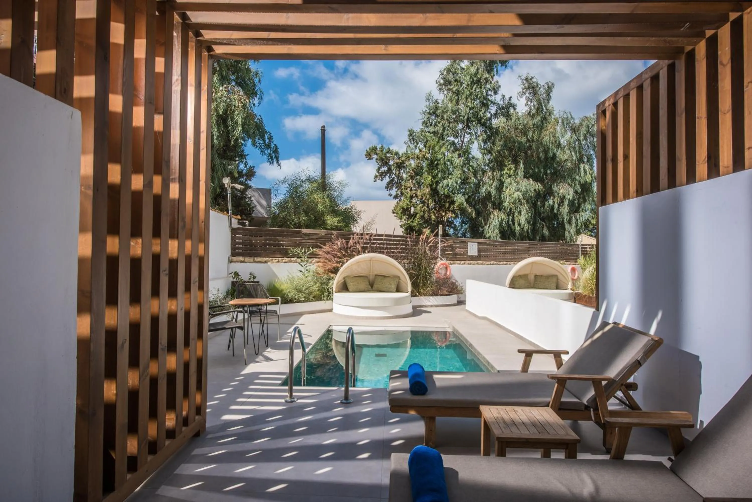 Patio in Aelius Hotel and Spa