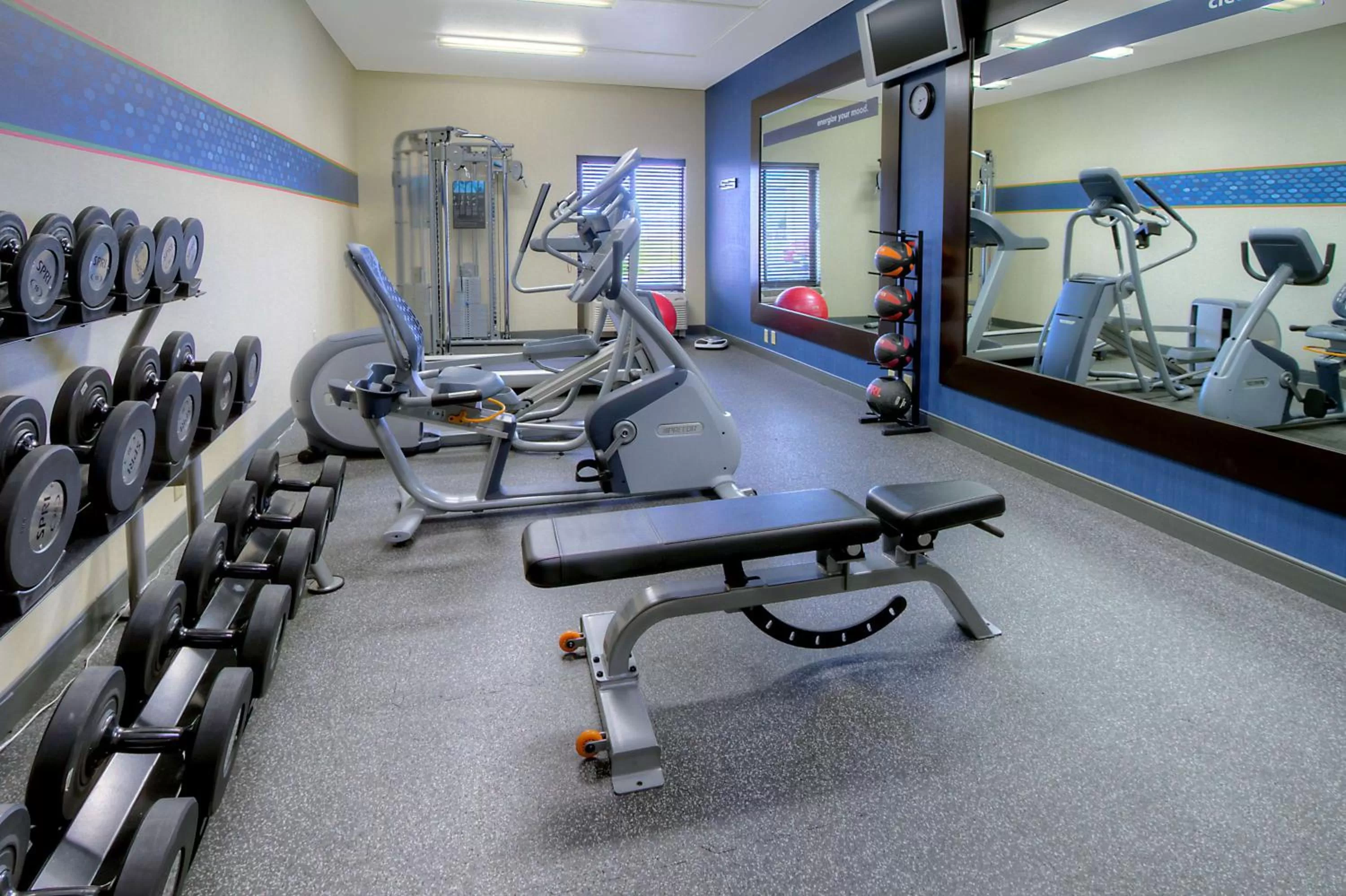 Fitness centre/facilities in Hampton Inn Billings