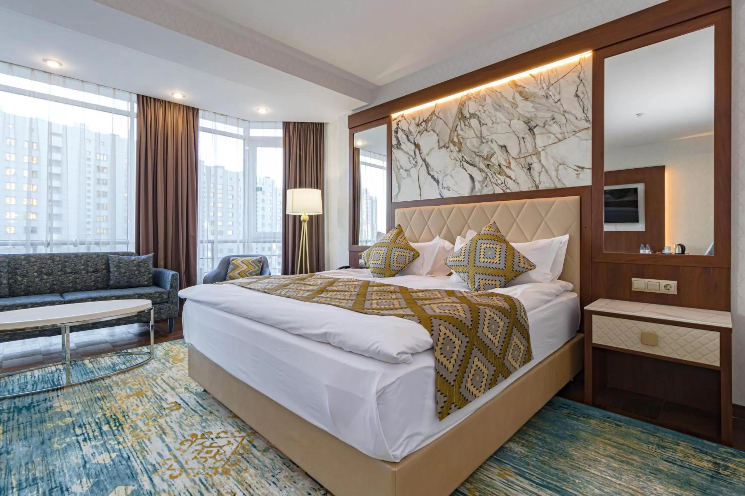 Bed in Best Western Plus Astana Hotel