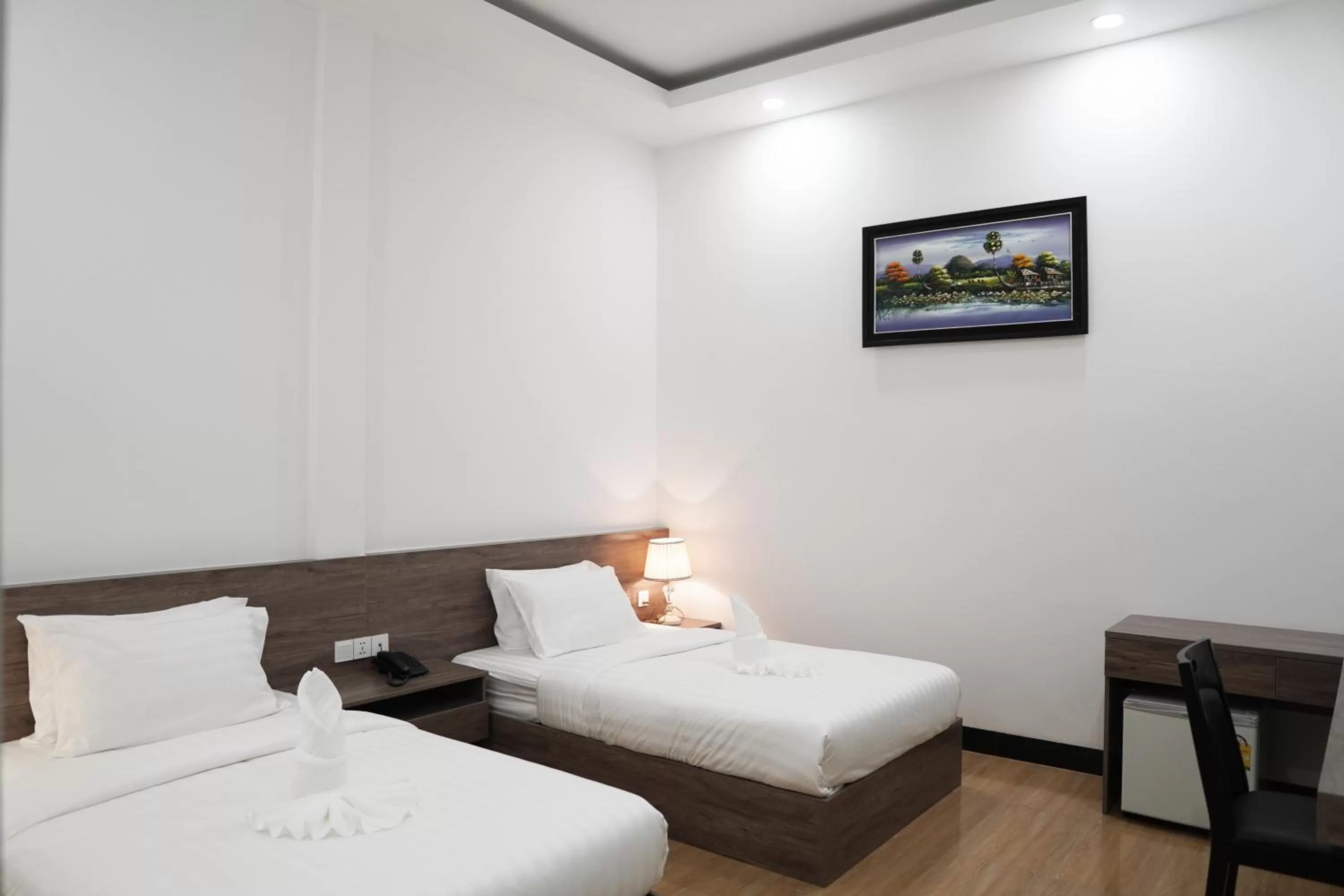 Bedroom, Bed in Apple Hotel Three - Phnom Penh