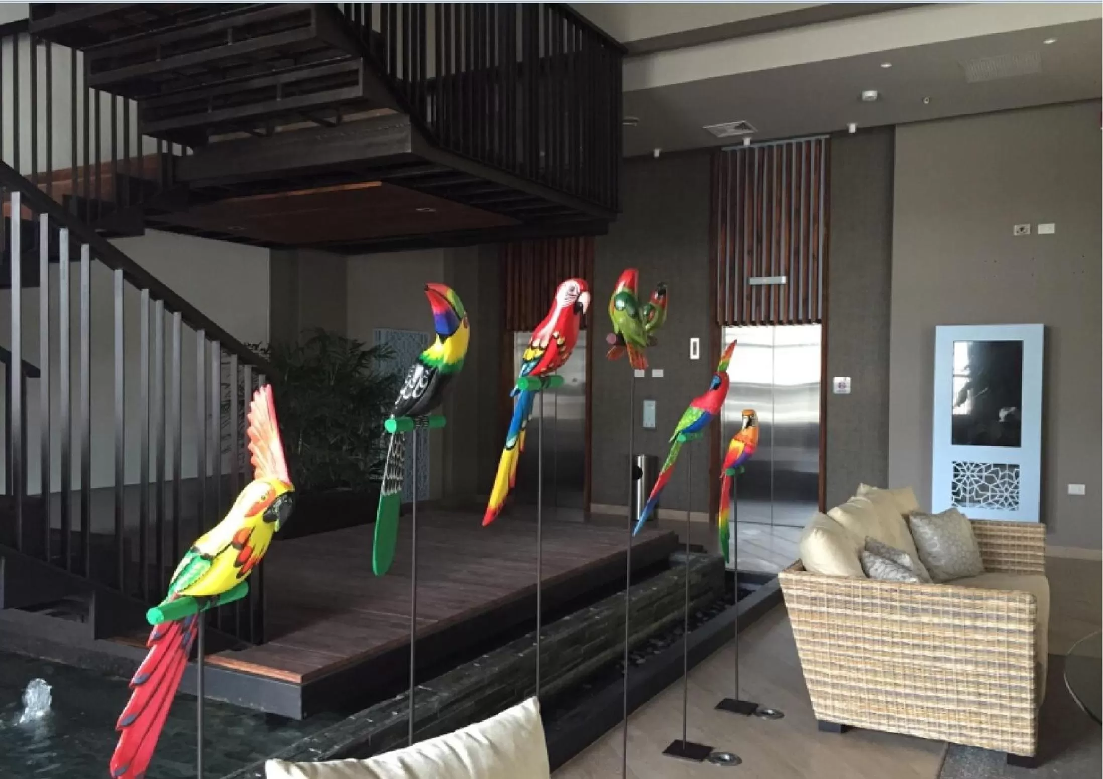 Decorative detail in GHL Hotel Monteria