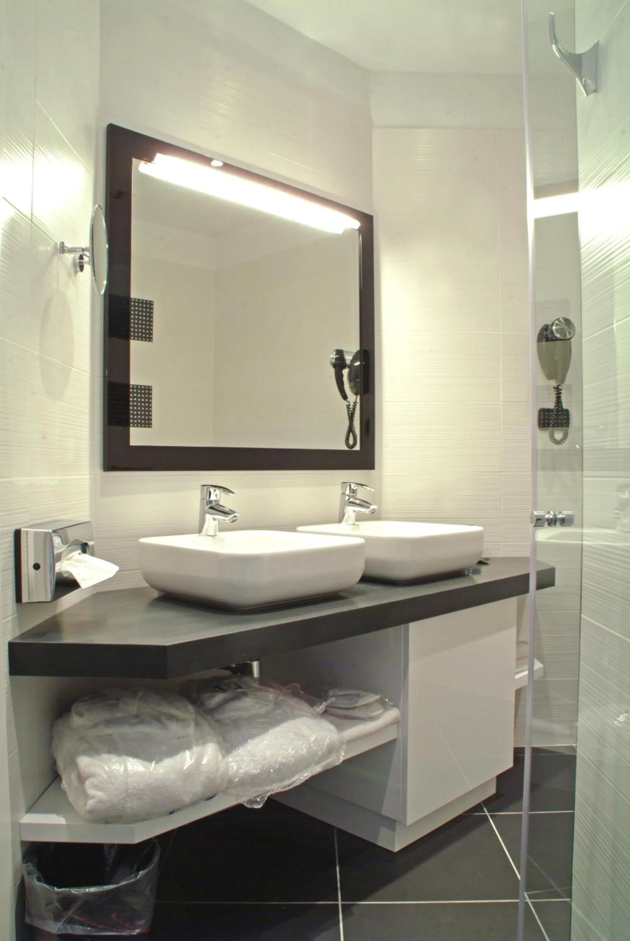 Bathroom in Amatì Design Green Hotel