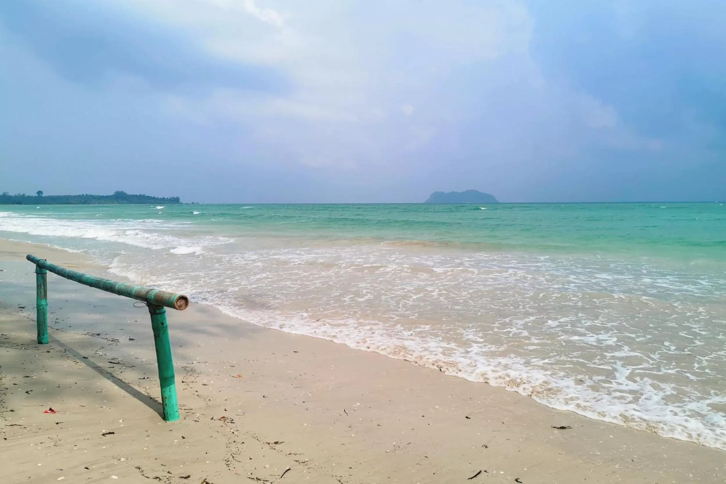 Beach in Lung Pod 9 resort