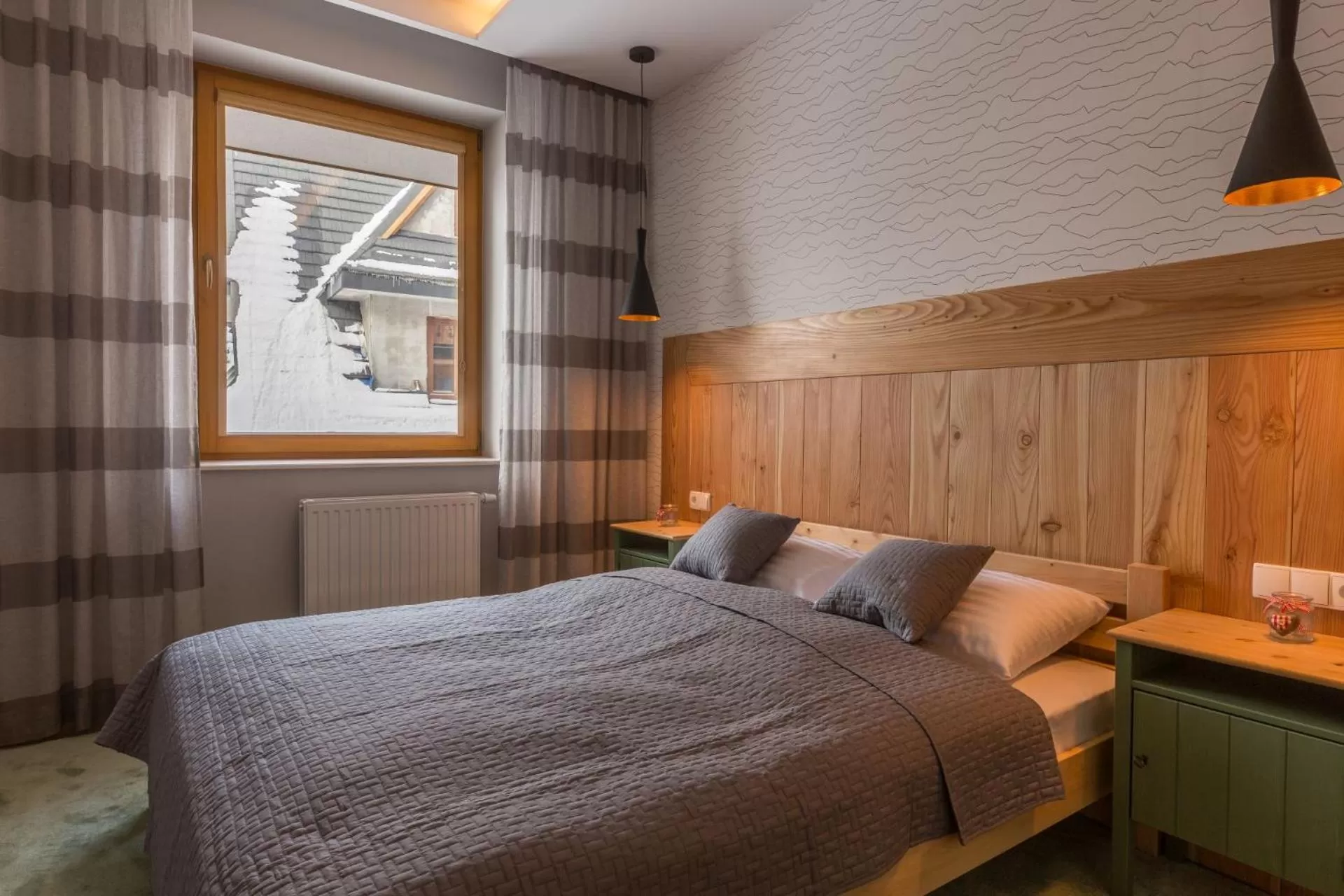 Bed in Aparthotel Giewont