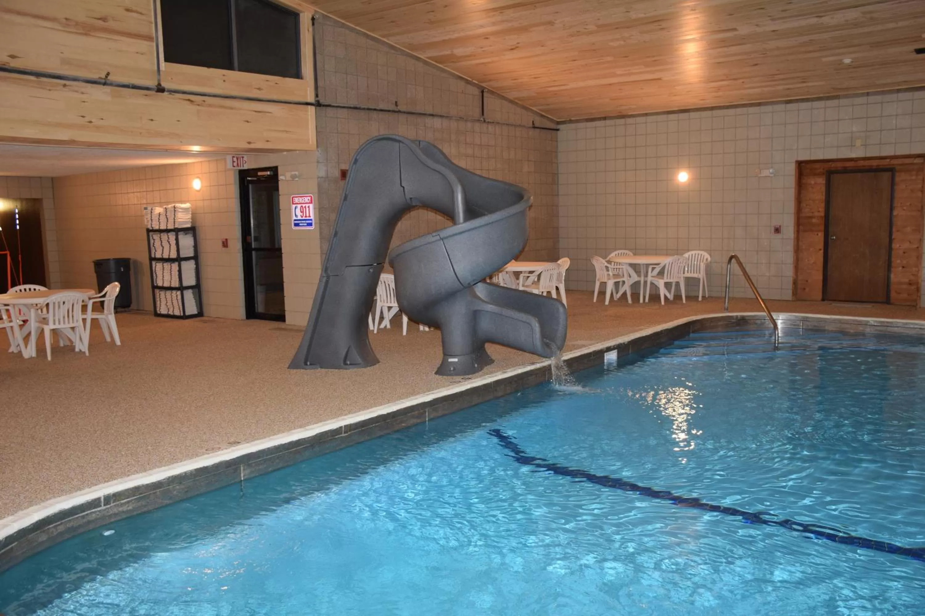 Swimming pool in Walker Hotel