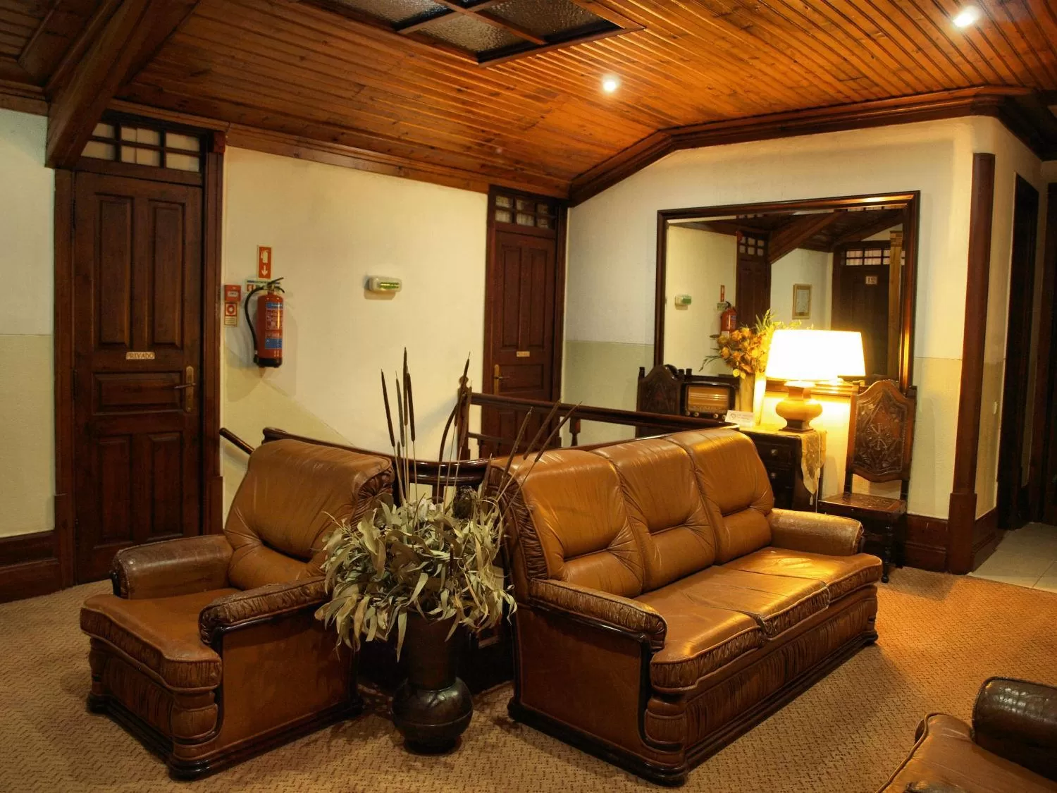 Seating area in Hotel Residencial Alentejana