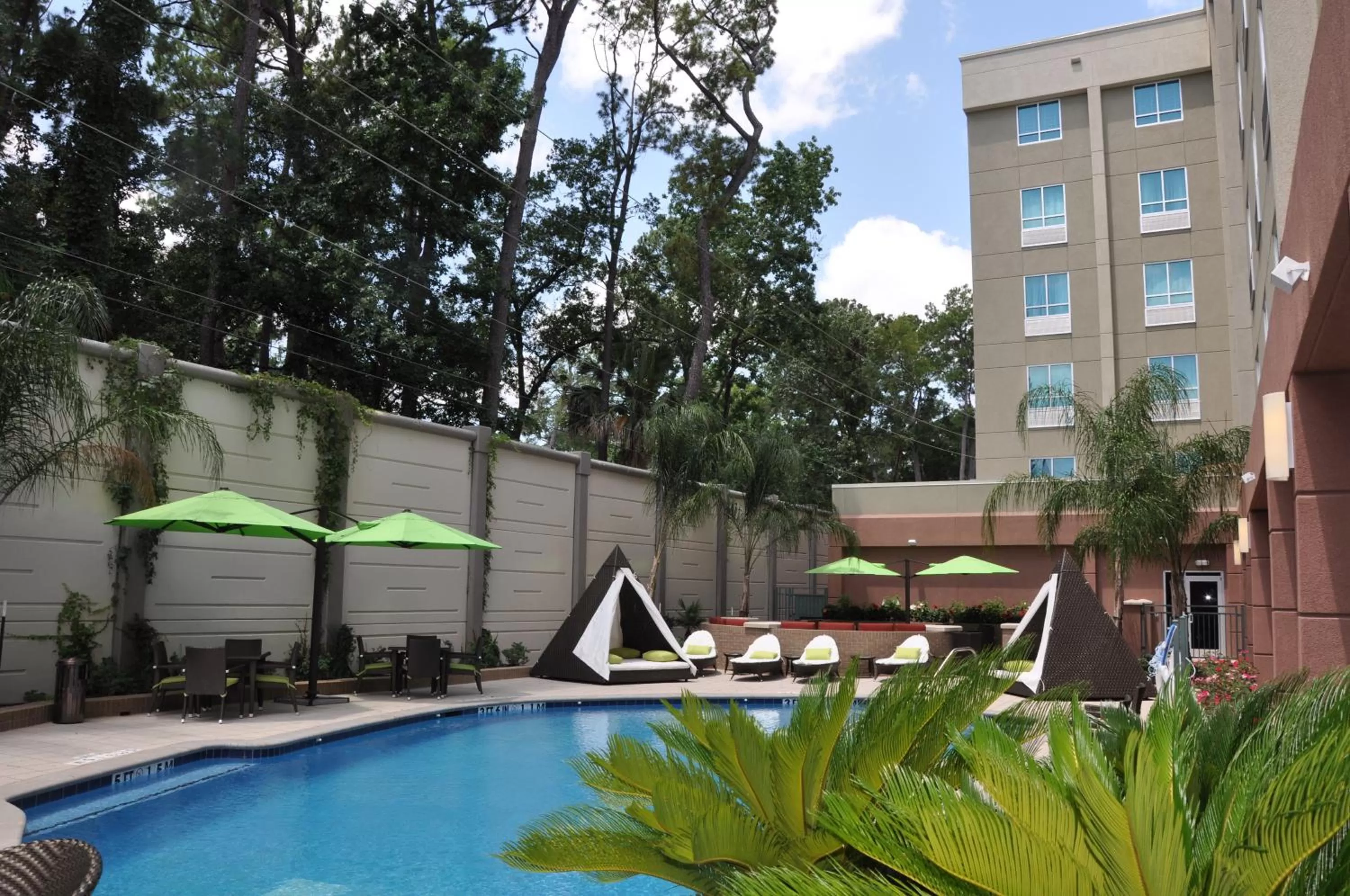 Swimming pool in Crowne Plaza Houston Galleria Area by IHG