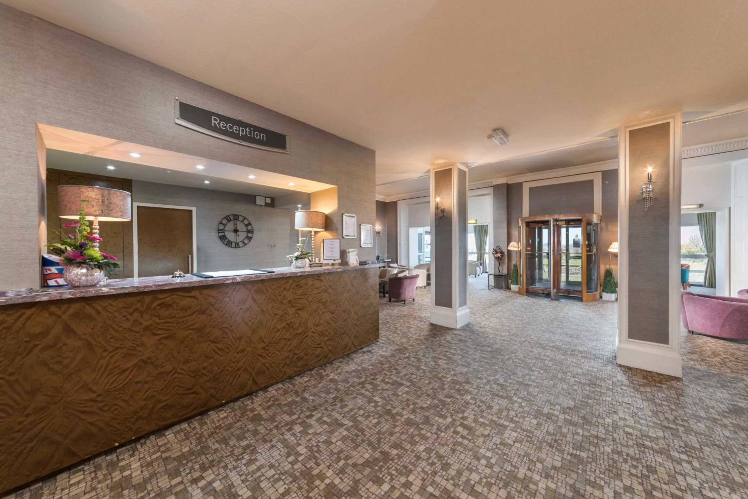 Lobby or reception in The Grand Atlantic Hotel