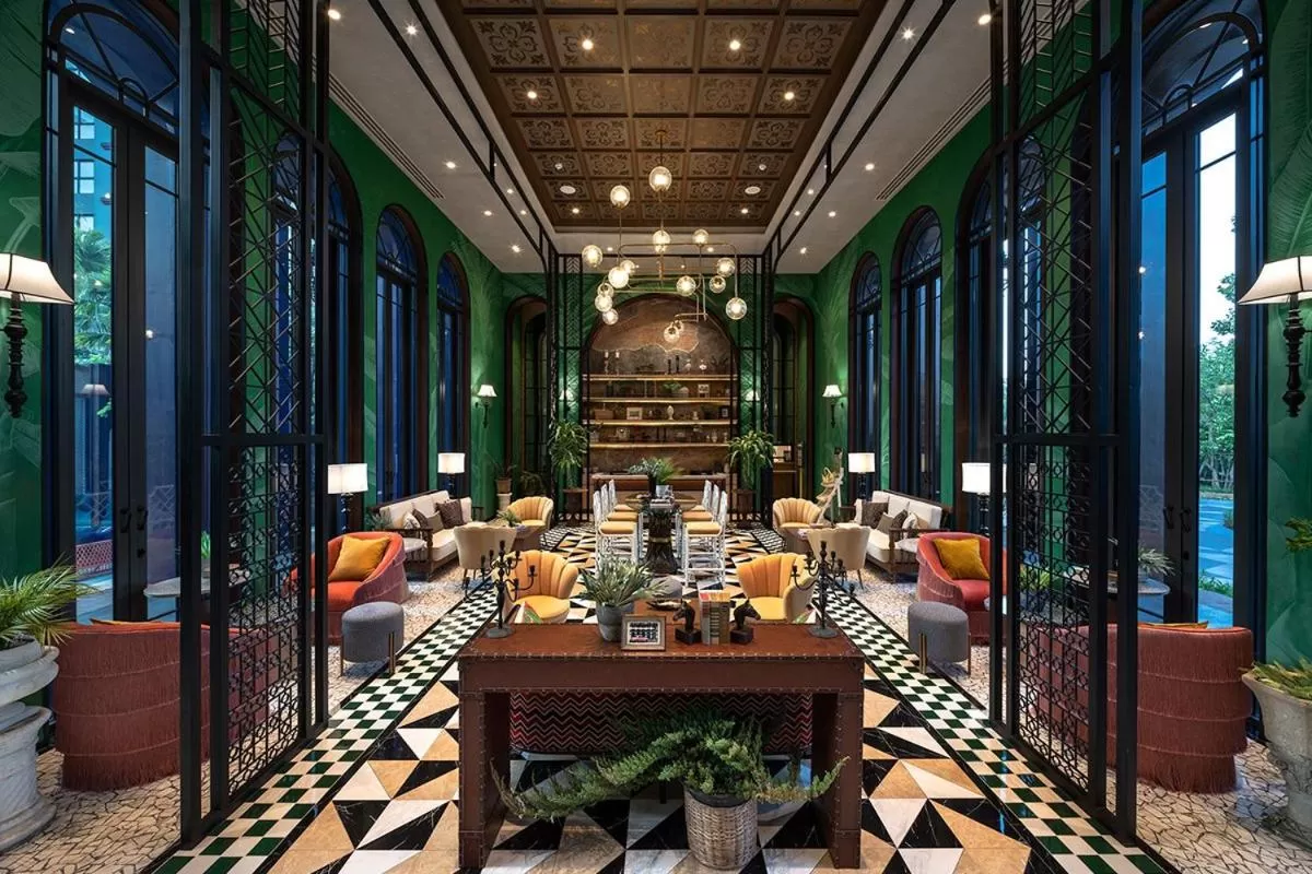 Lobby or reception in Huahin mountain view room near the beach