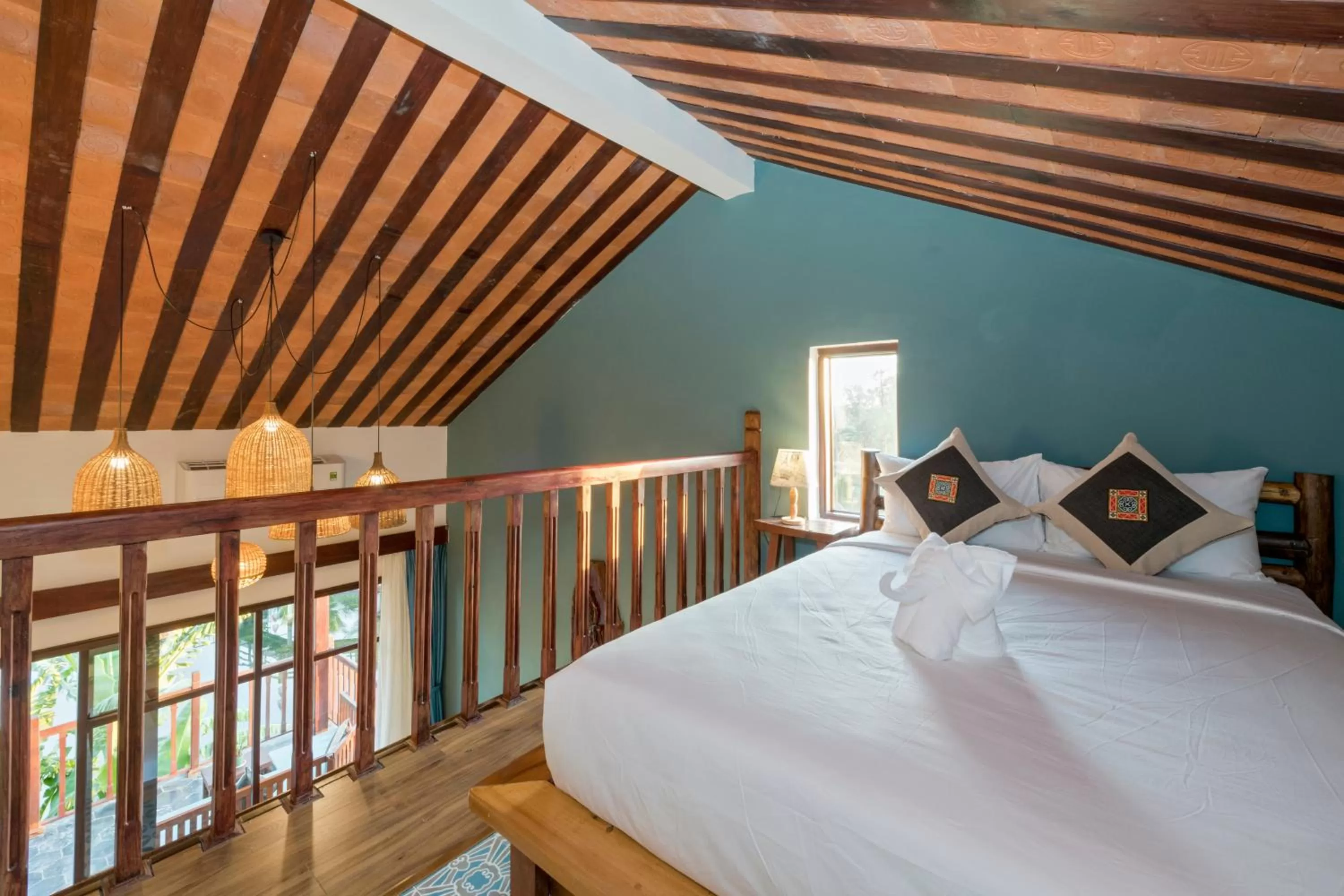 Bed in Zest Resort & Spa Hoi An