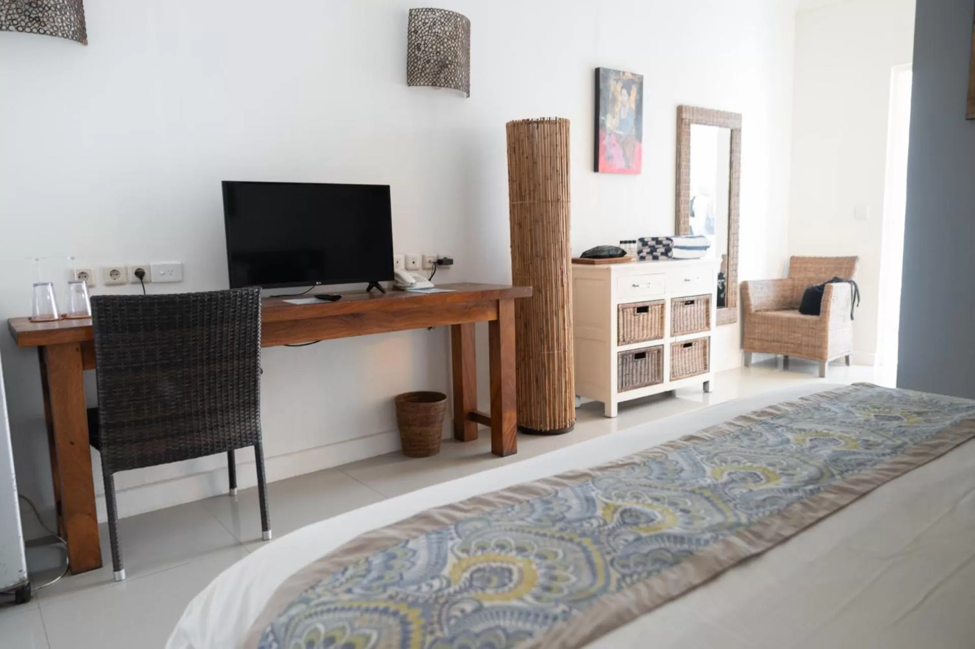 Bed in Scallywags Resort