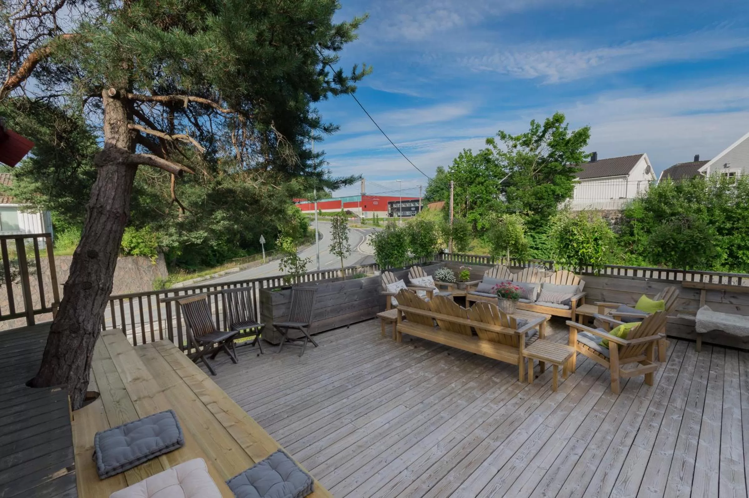 Patio, Patio/Outdoor Area in Krøgeneslåven Microtel
