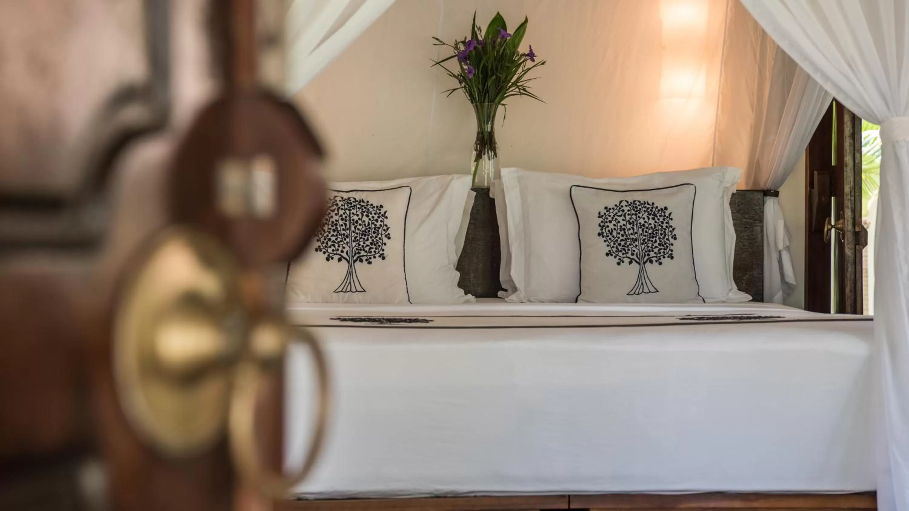 Bedroom, Bed in Pondok Santi Estate