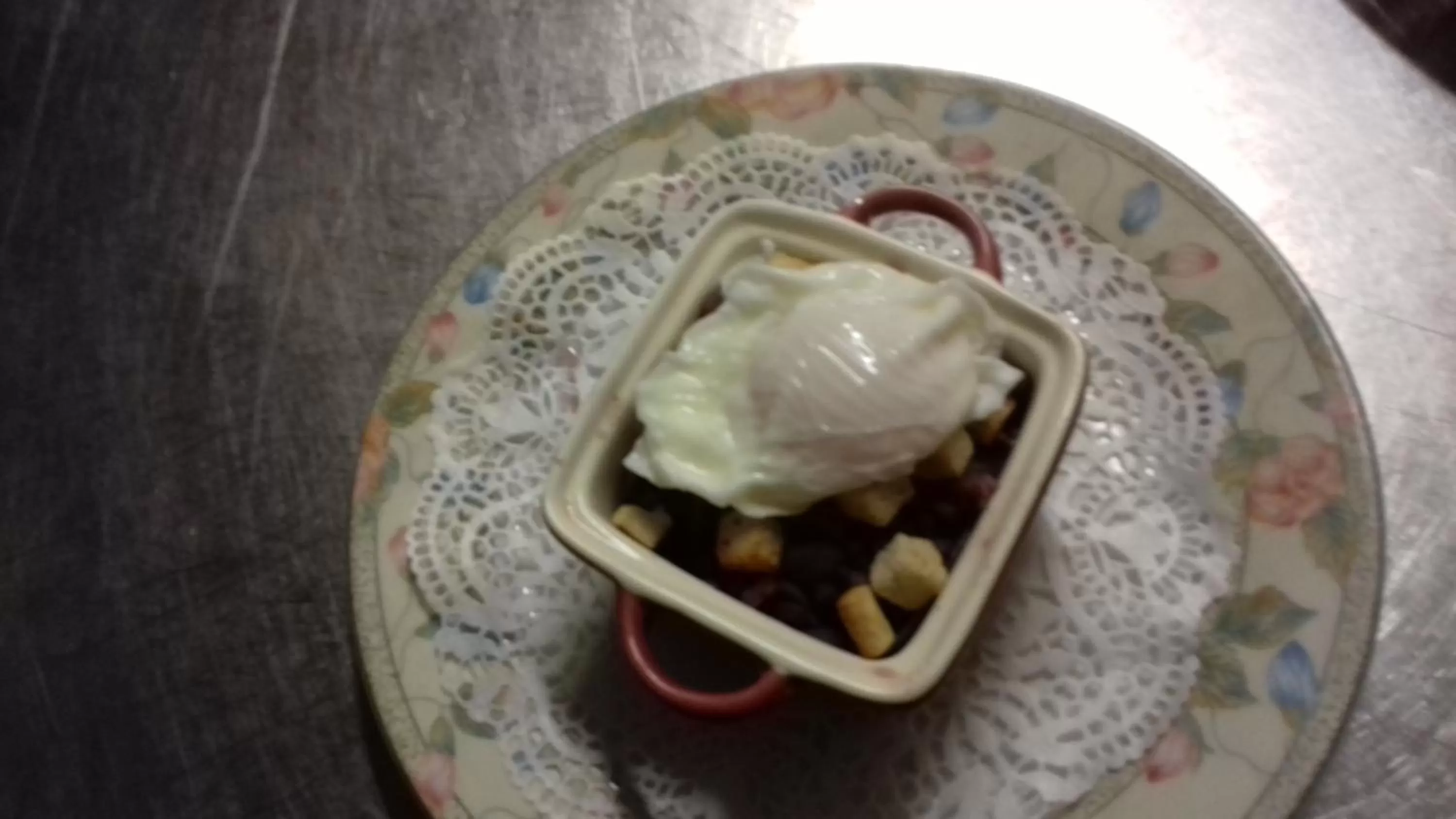 Food close-up in L'as Gourmand