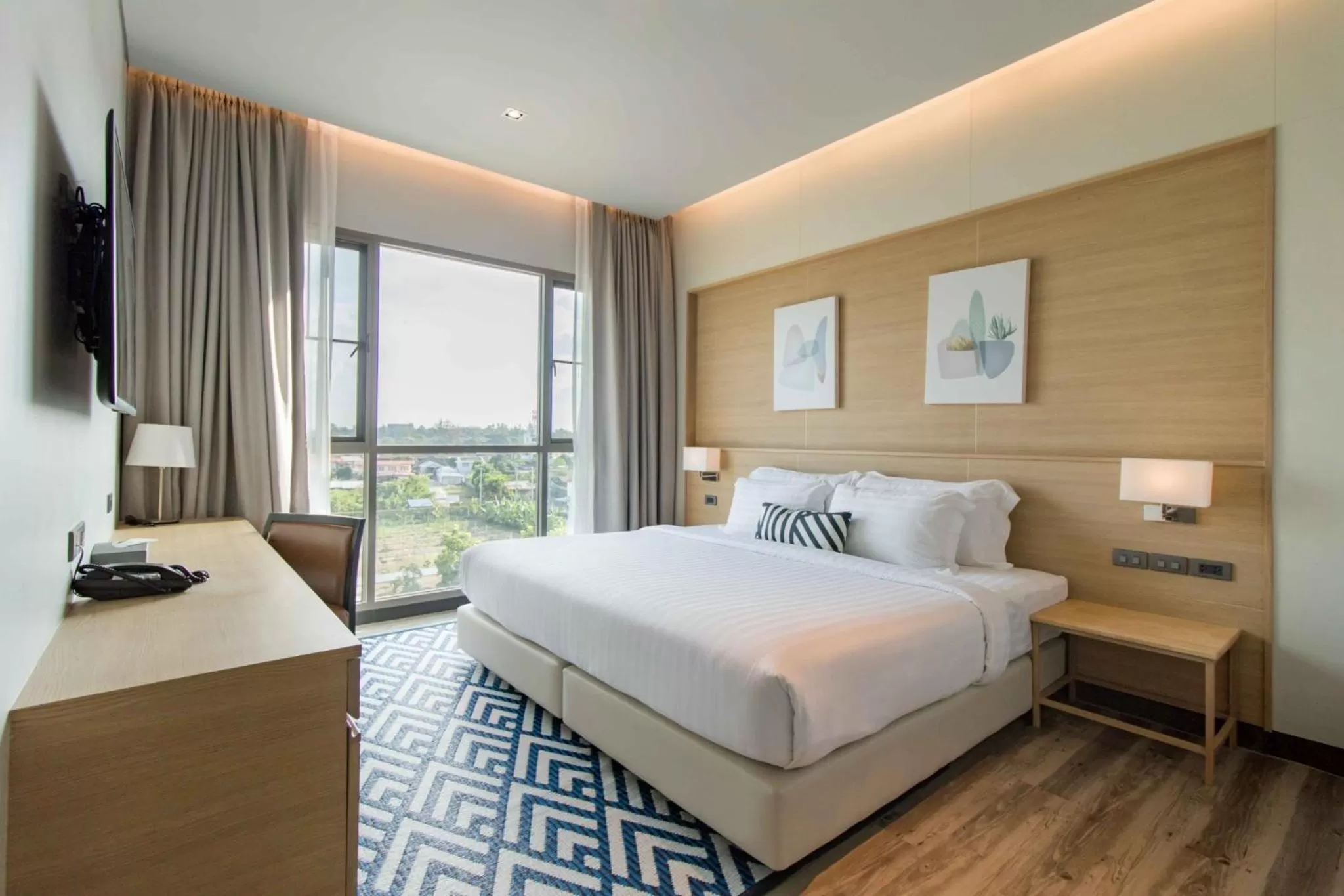 Bedroom, Bed in AisanA Hotel Korat