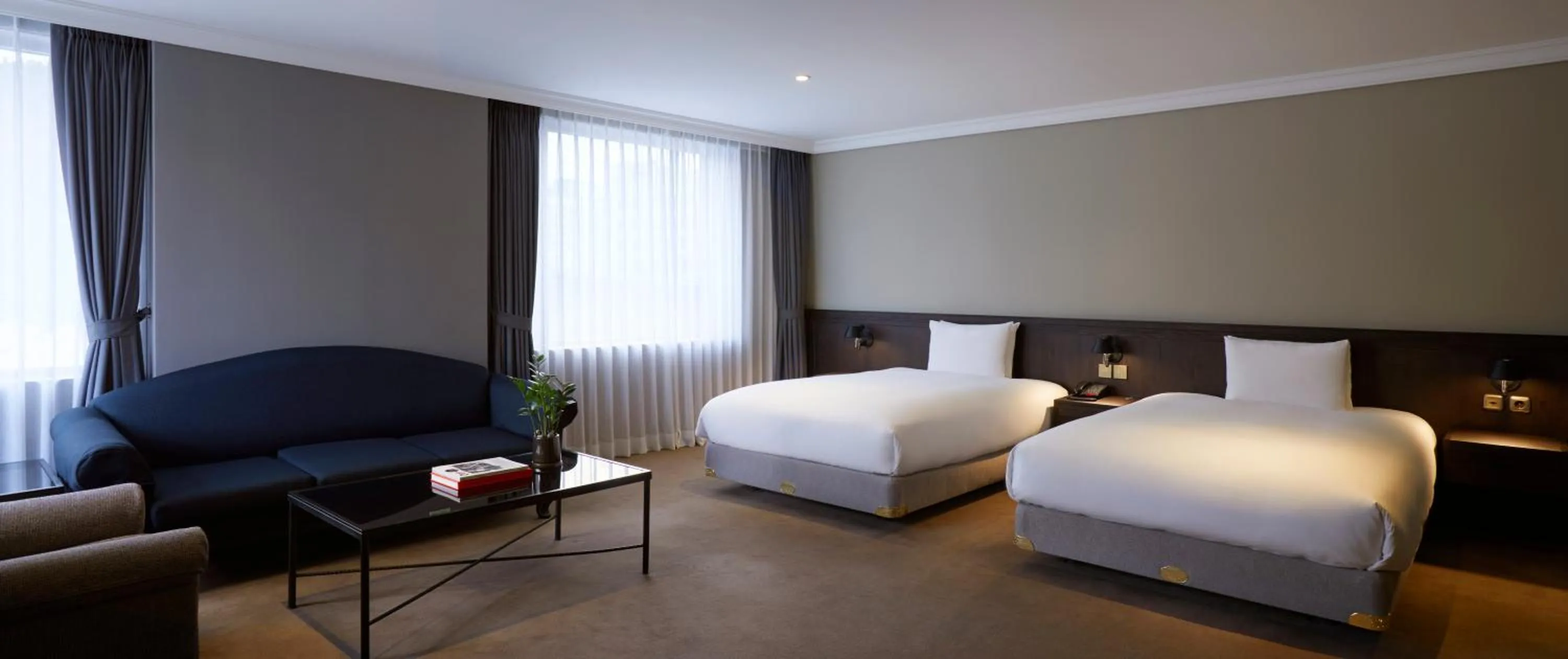 Bed in Maison Glad Jeju