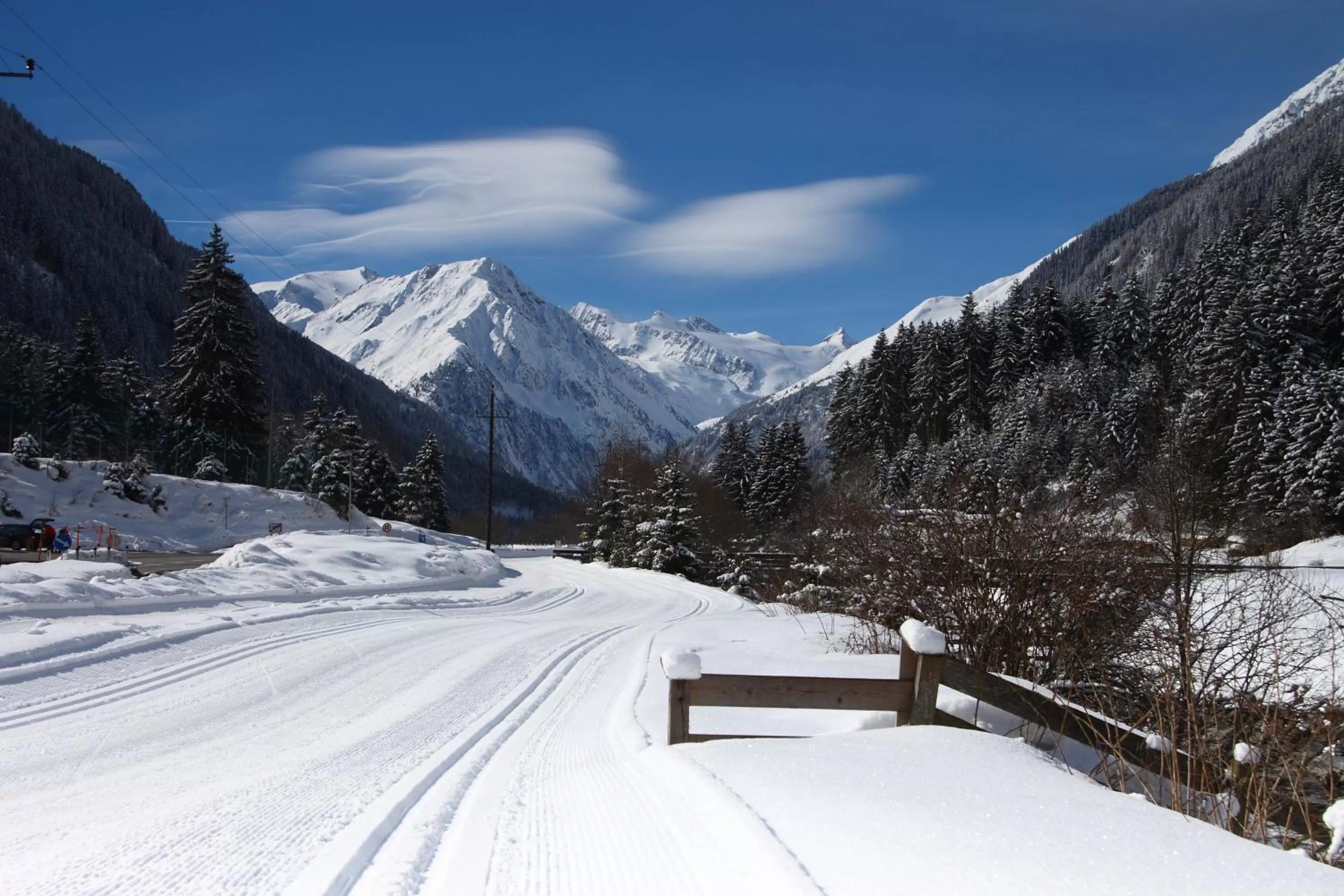 Natural landscape in Gasthof Sportalm