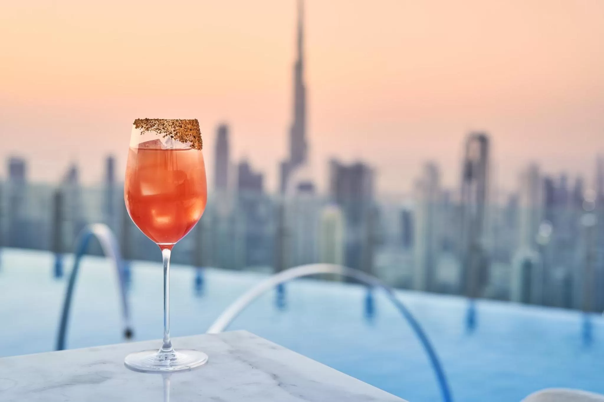 Swimming pool in SLS Dubai Hotel & Residences