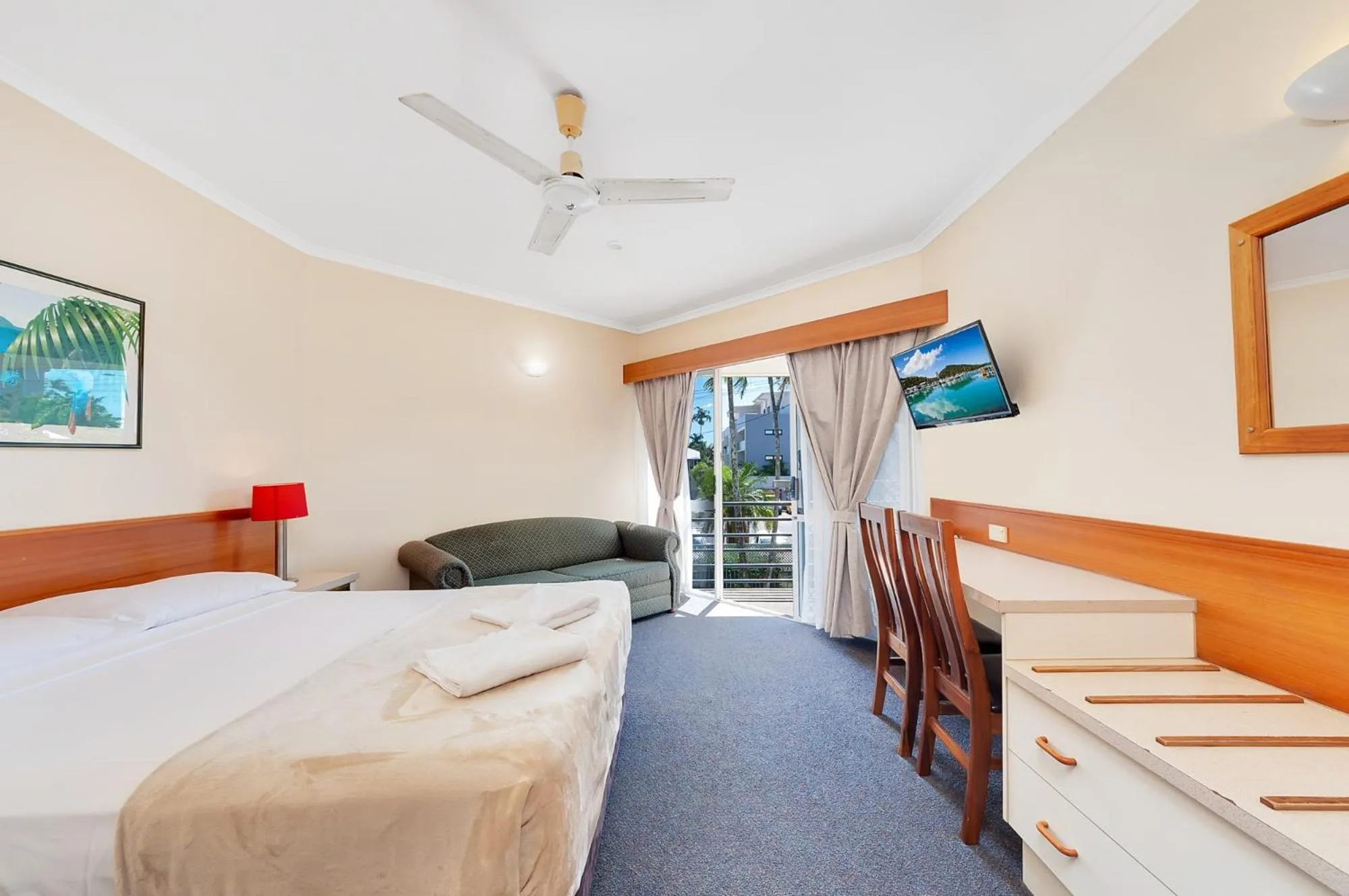 Bedroom, Bed in Tropical Queenslander