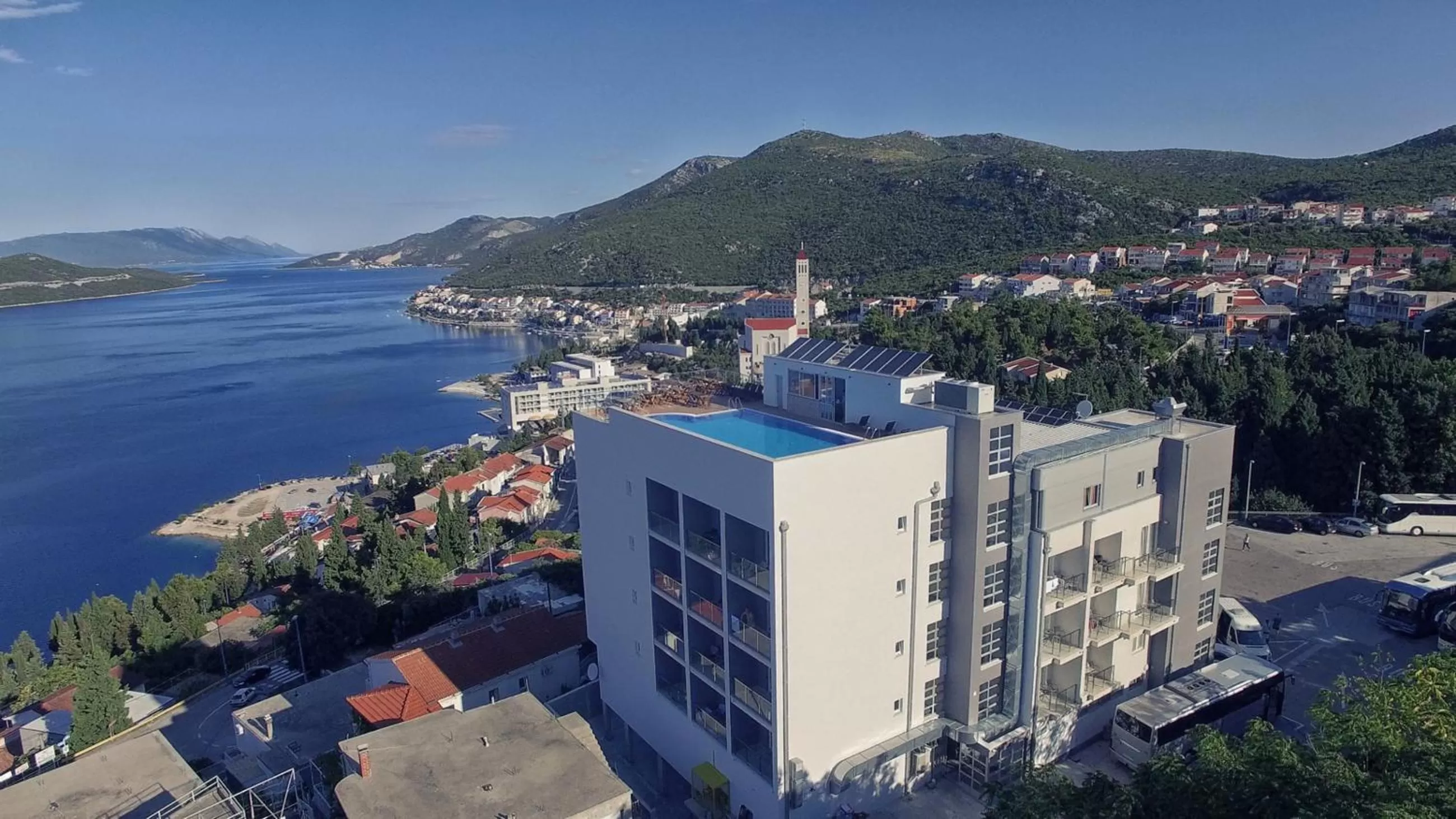 Bird's eye view in Hotel Jadran Neum