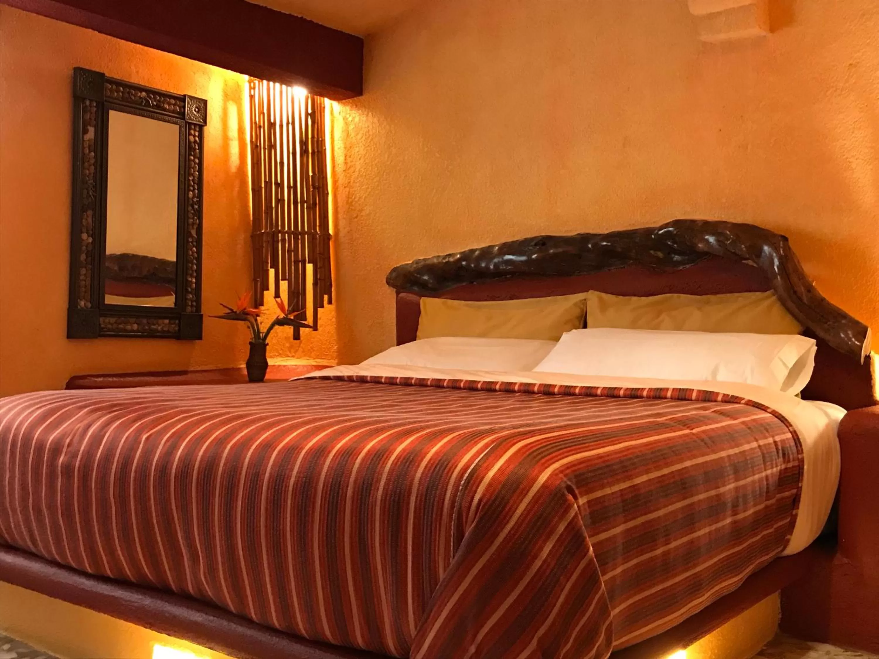 Bed in Hotel puesta del sol