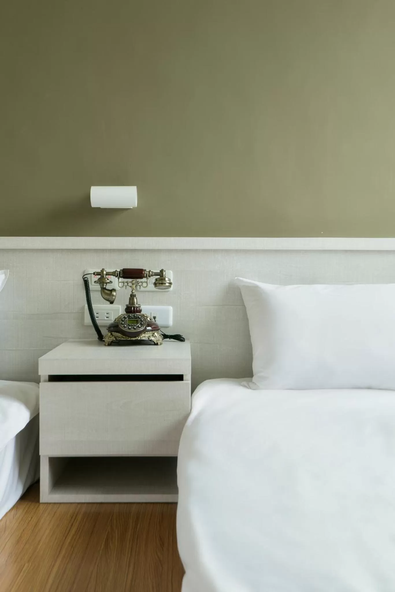 Bed in Raise Hotel Taichung