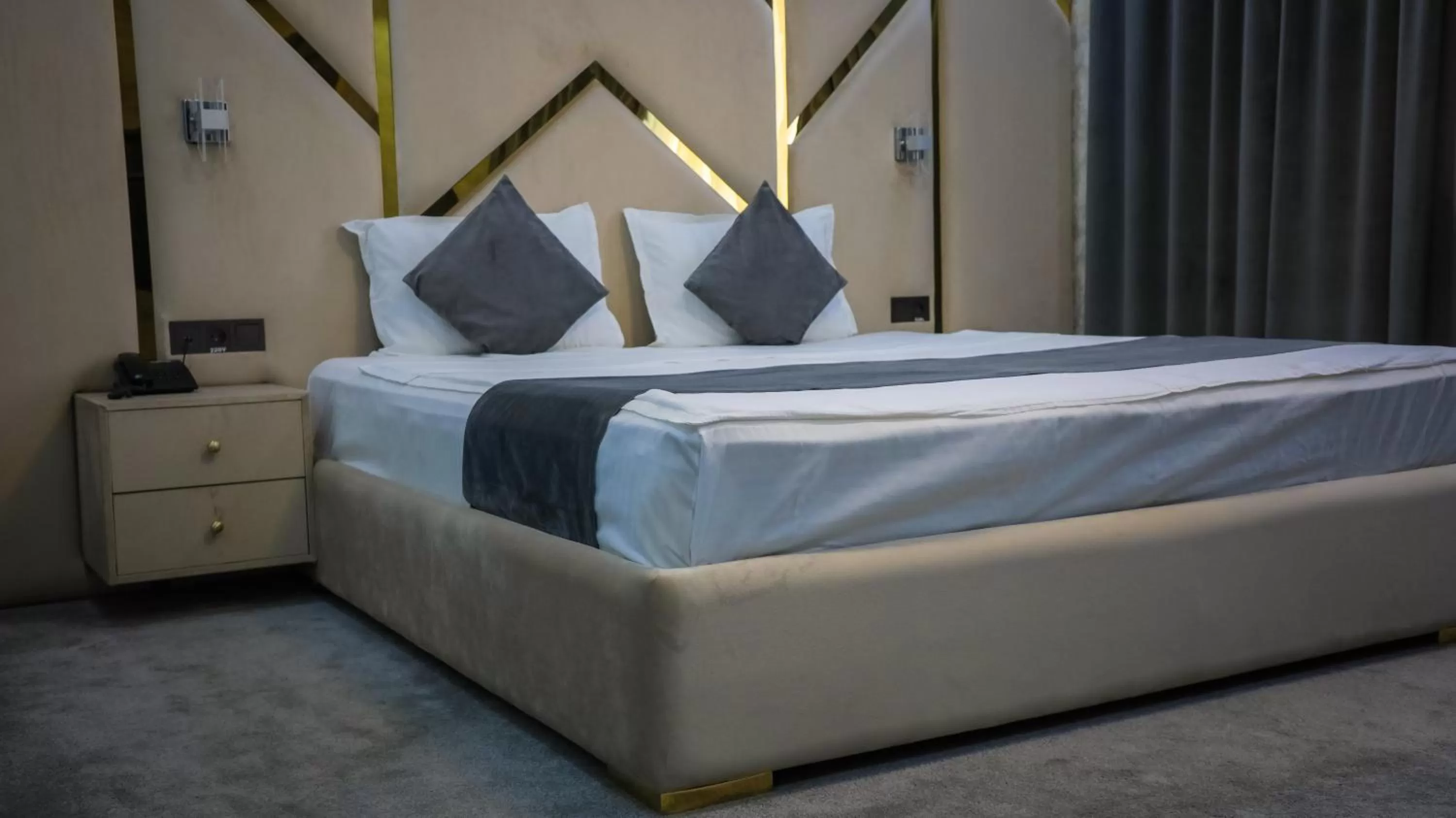 Bed in Porto Bello Hotel