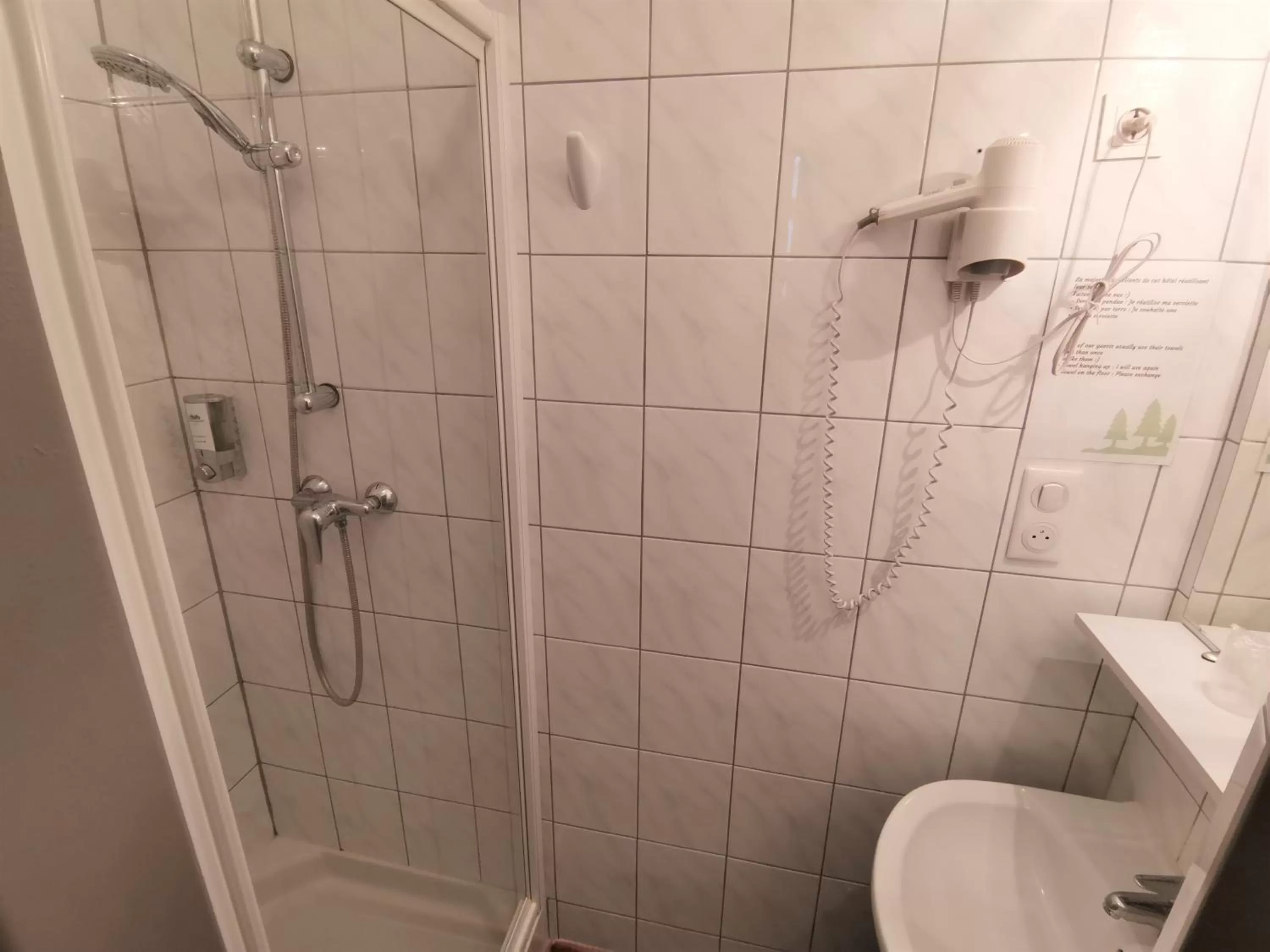 Bathroom in Hotel Les Montagnards