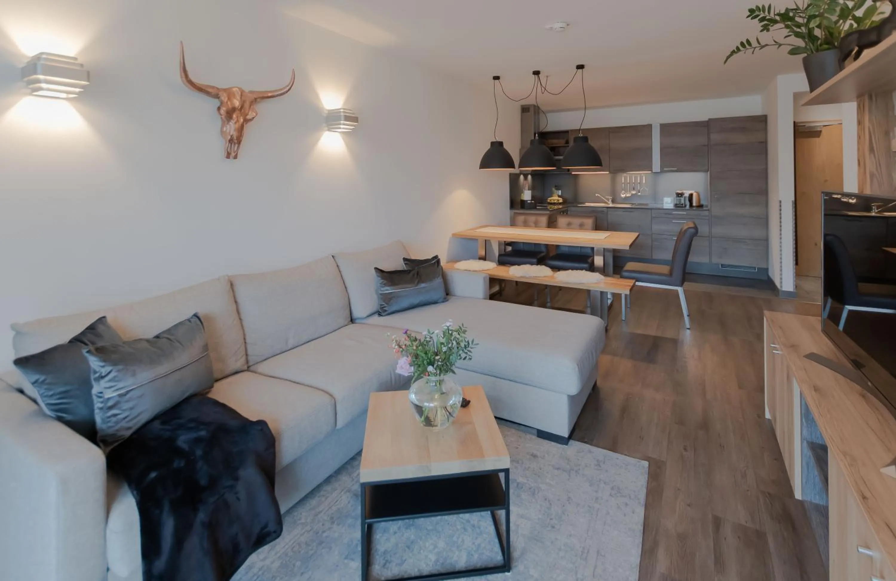 Living room, Seating Area in Schönblick Residence - Absolut Alpine Apartments