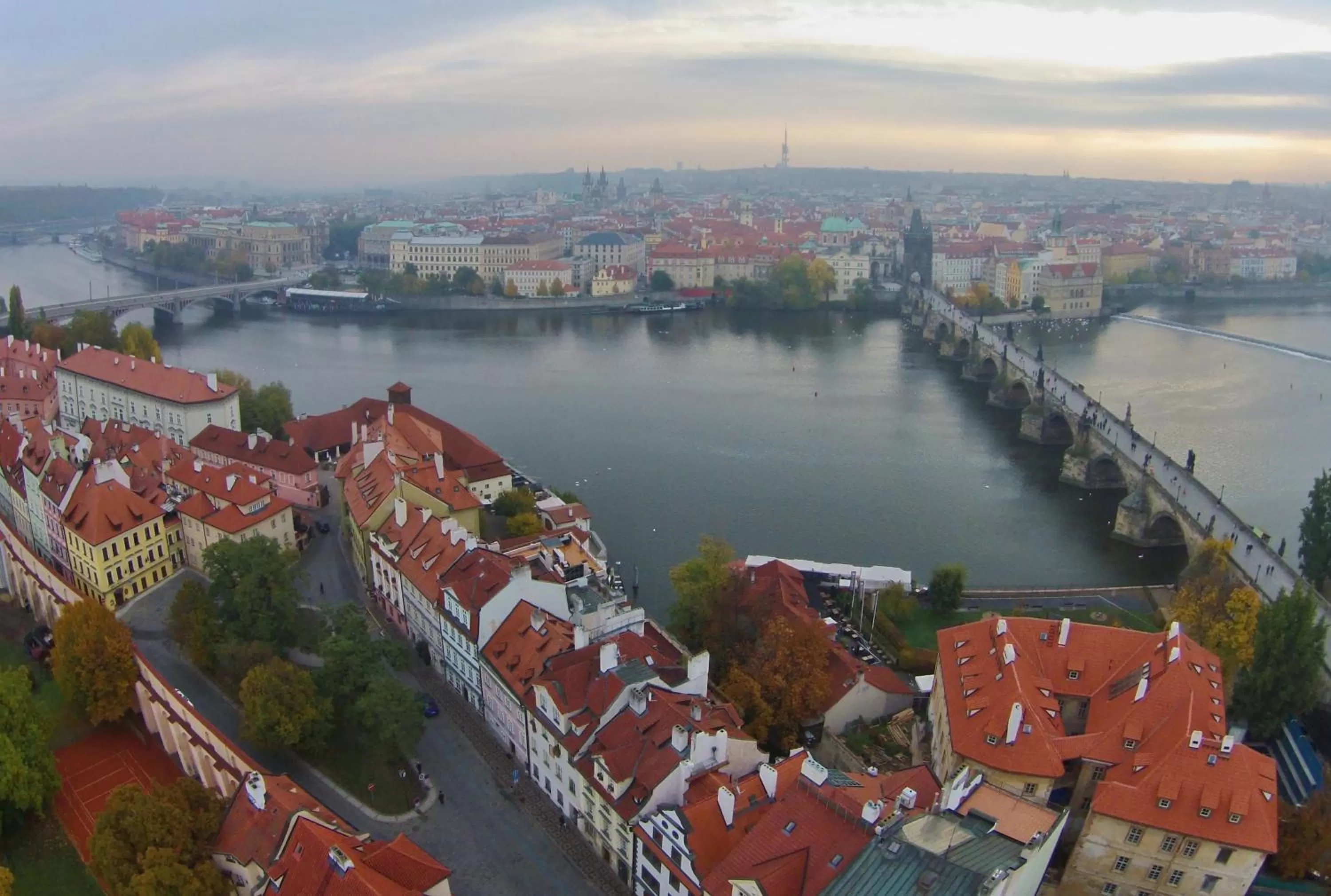 View (from property/room) in U Páva