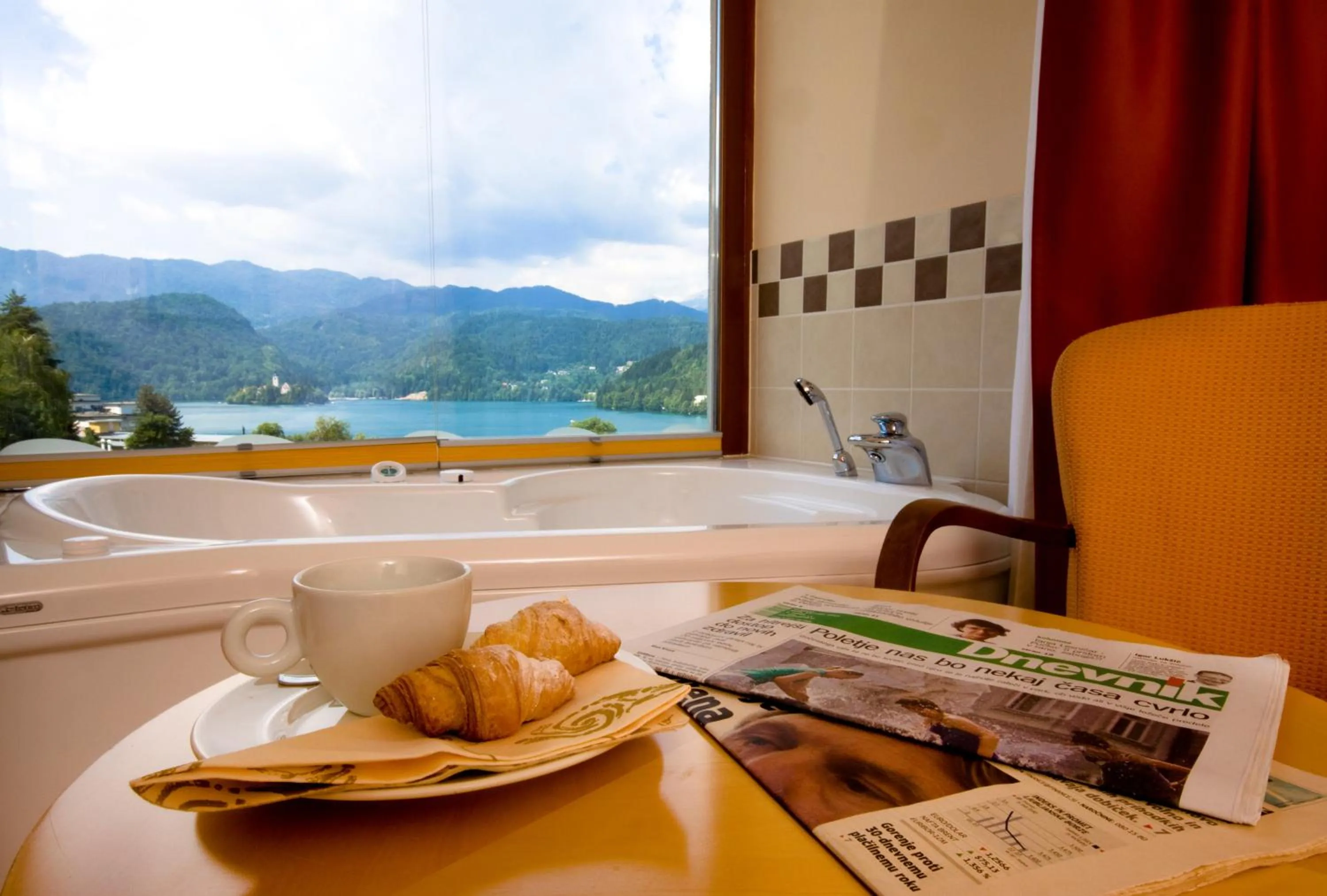 Bedroom in Hotel Lovec