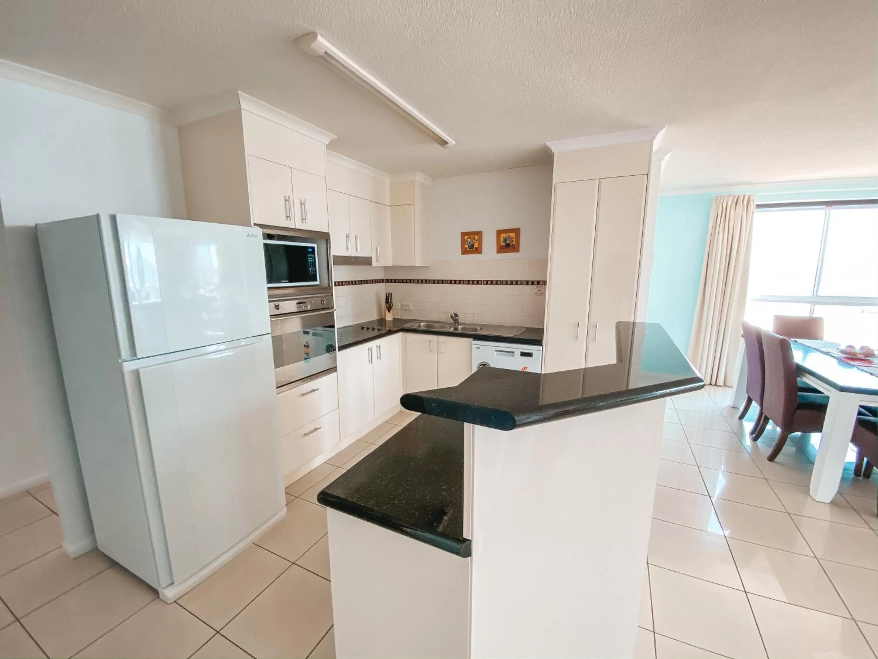 Kitchen or kitchenette in Bargara Blue Resort