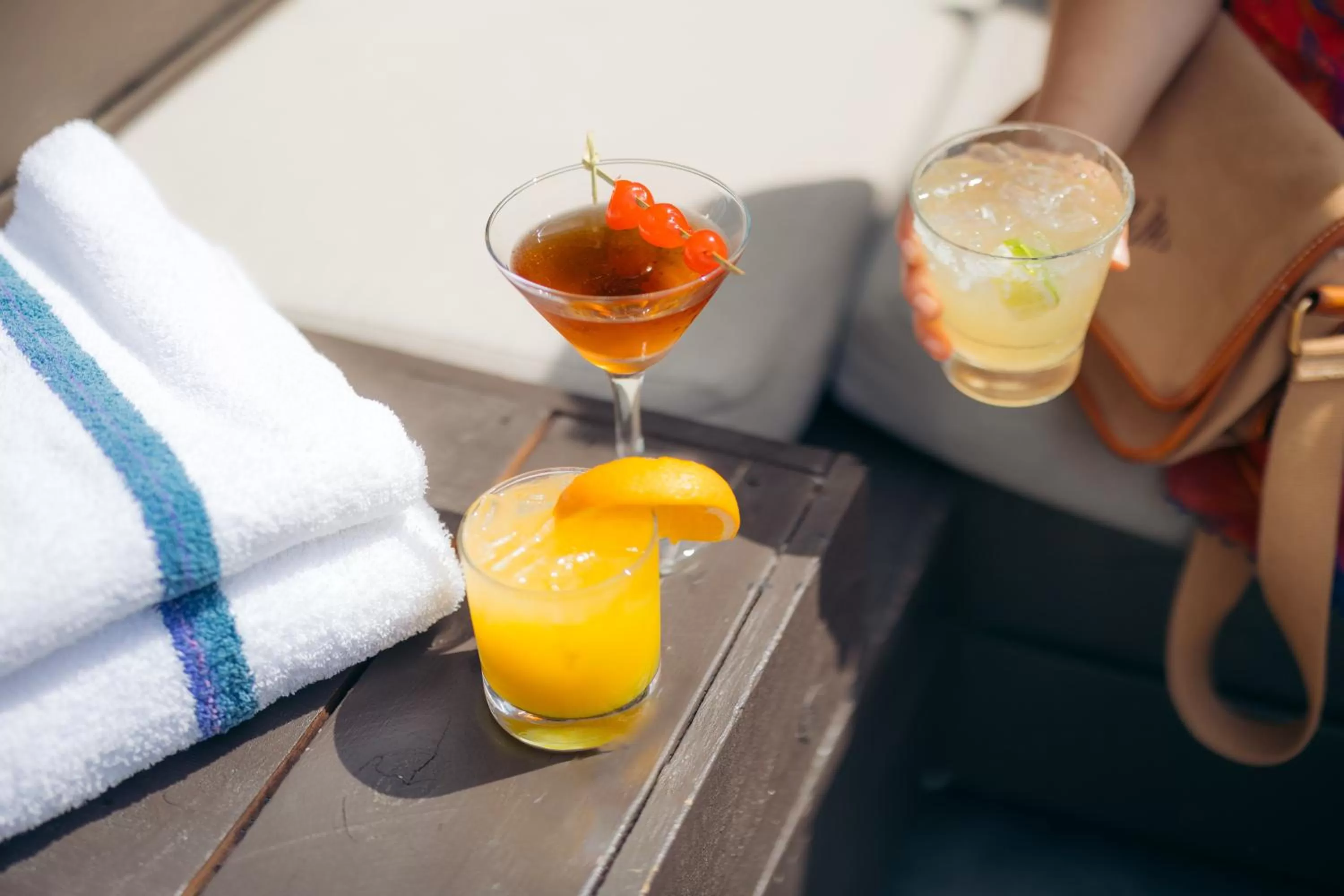 Seating area in The Cove Hotel