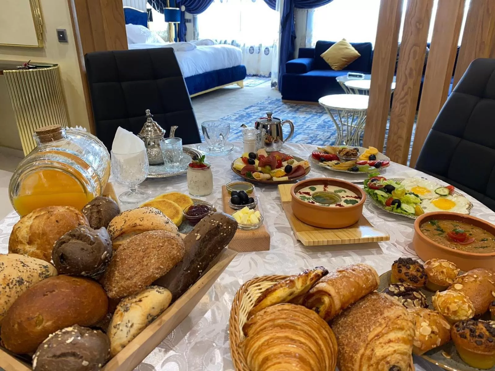 Breakfast in Quiet Hotel