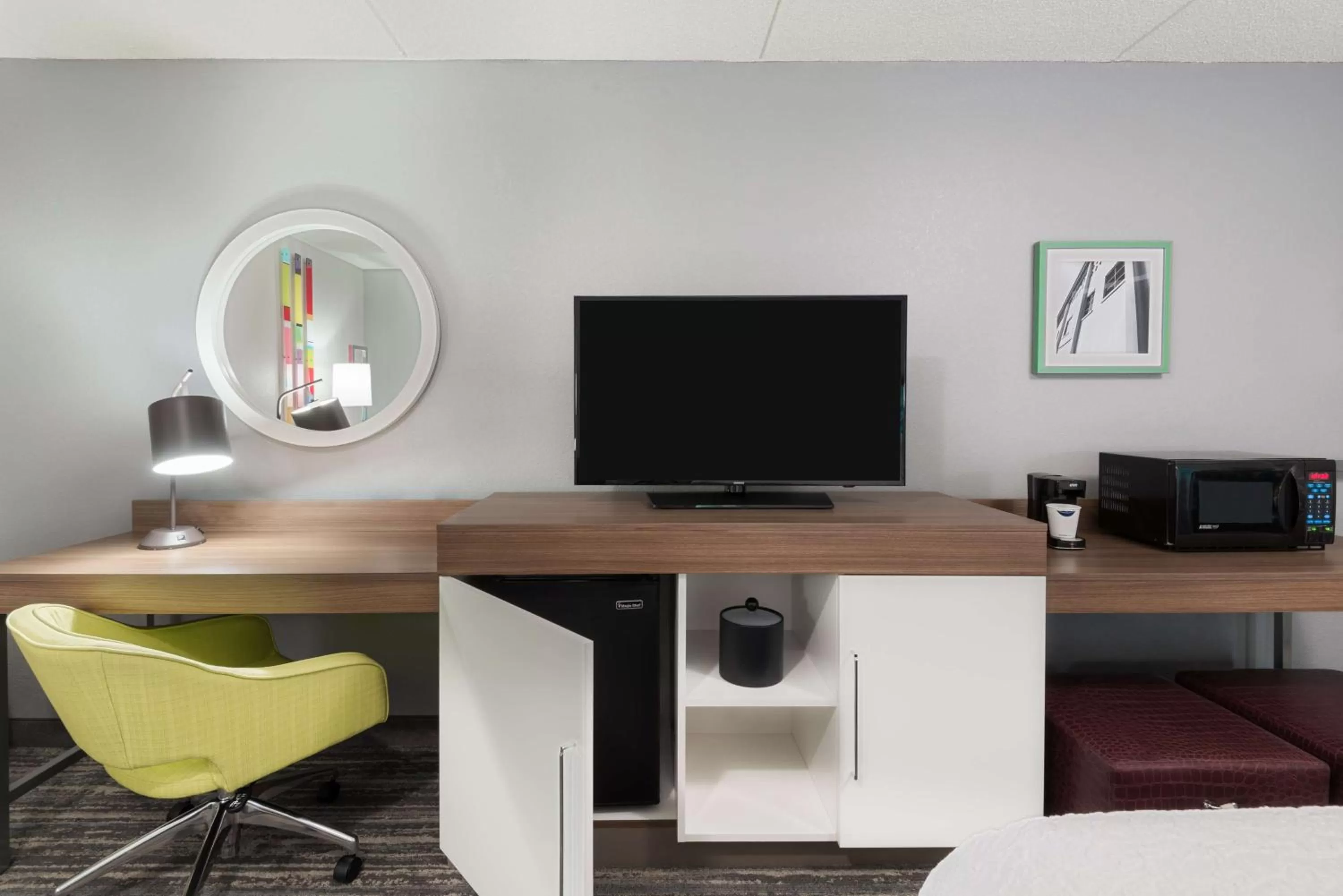 Bedroom in Hampton Inn Ellenton/Bradenton