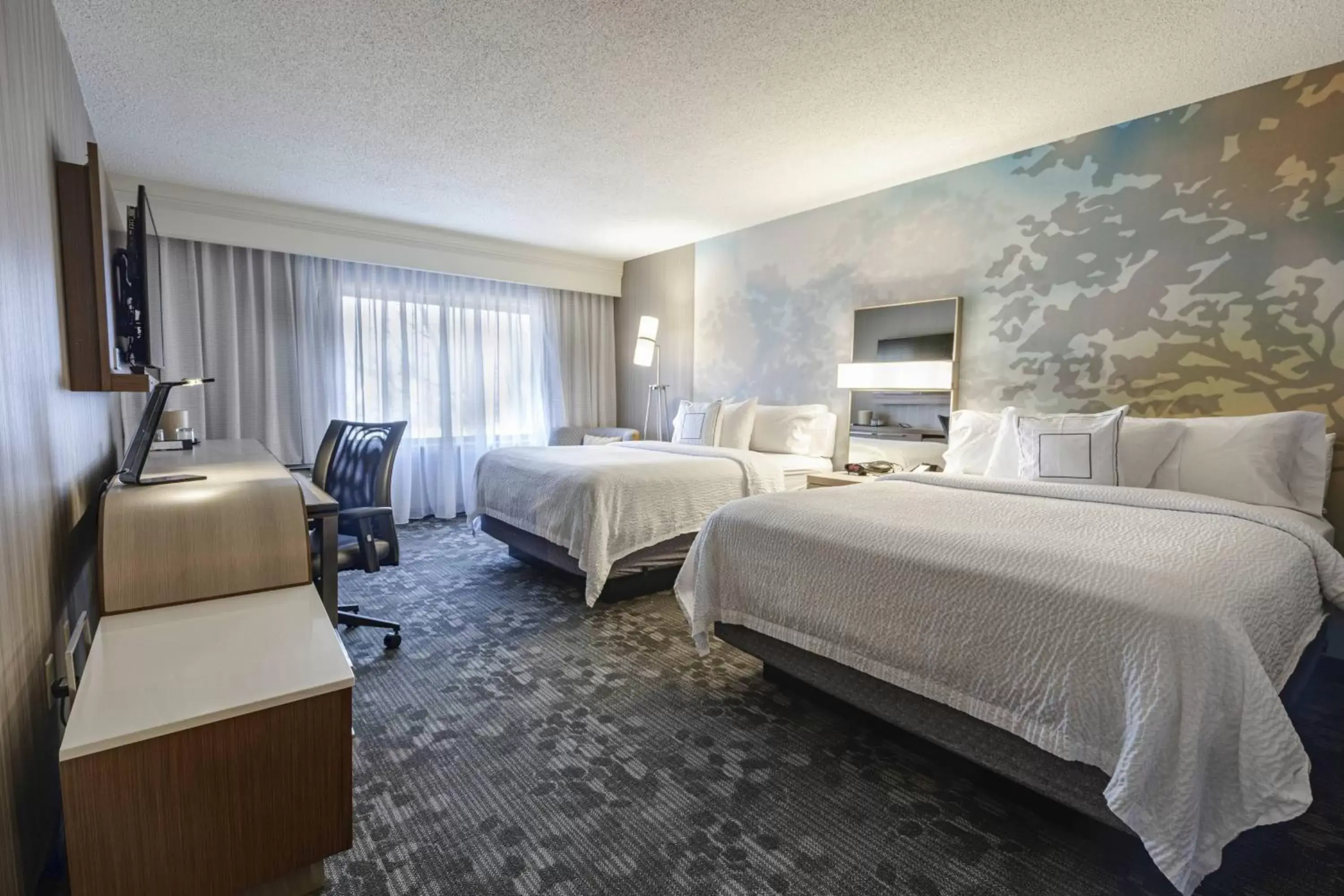 Deluxe Queen Room with Two Queen Beds in Courtyard by Marriott Cleveland Willoughby Deluxe Queen Room with Two Queen Beds in Courtyard by Marriott Cleveland Willoughby
