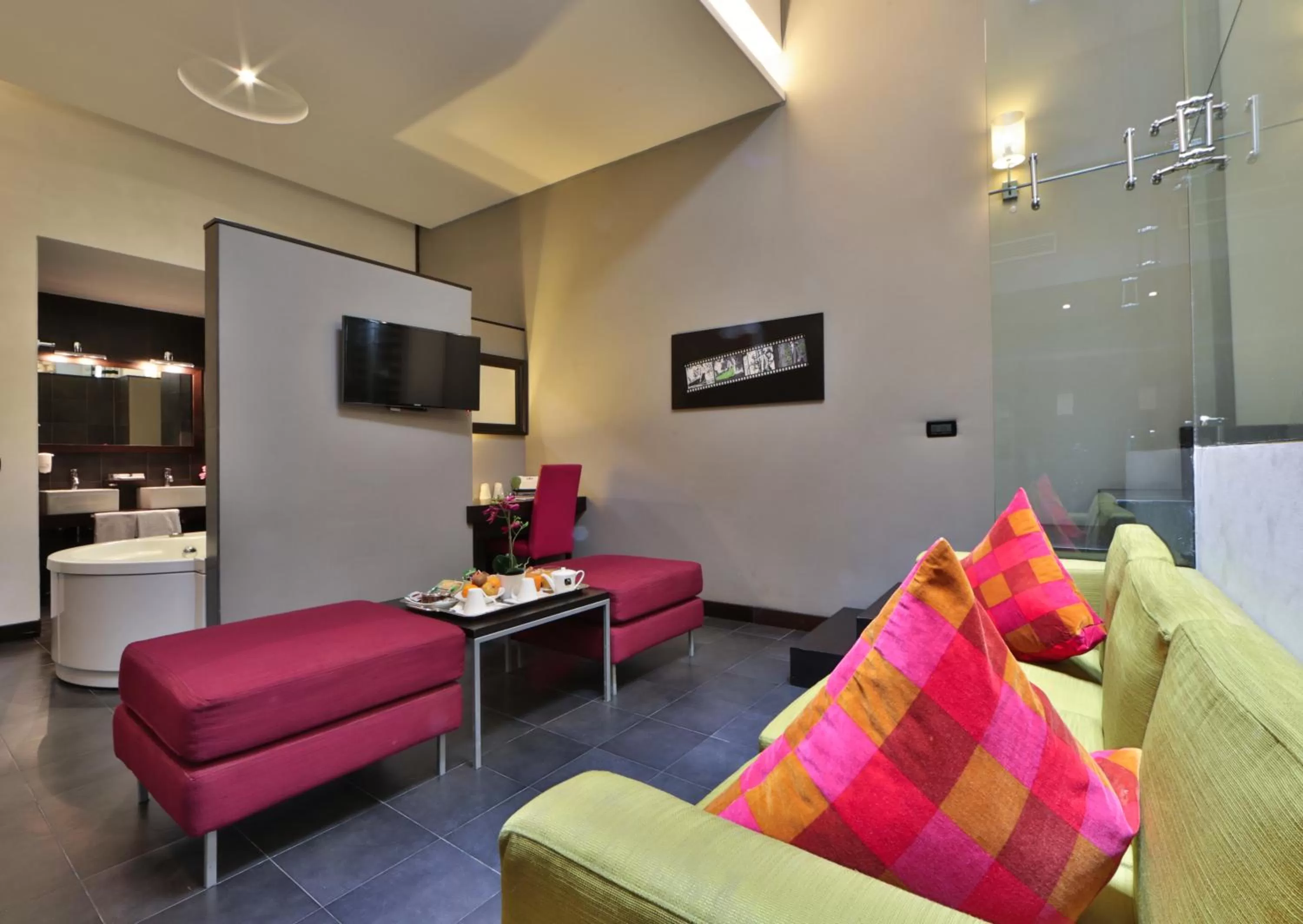 Seating area in Best Western Cinemusic Hotel