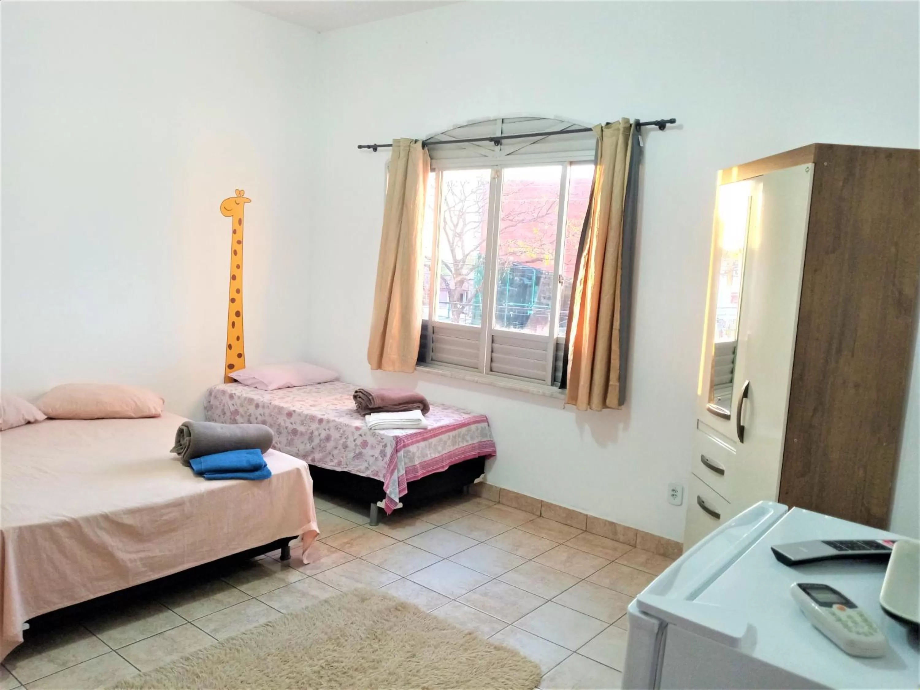 Bed in Pousada Casa do Ivo Santarém