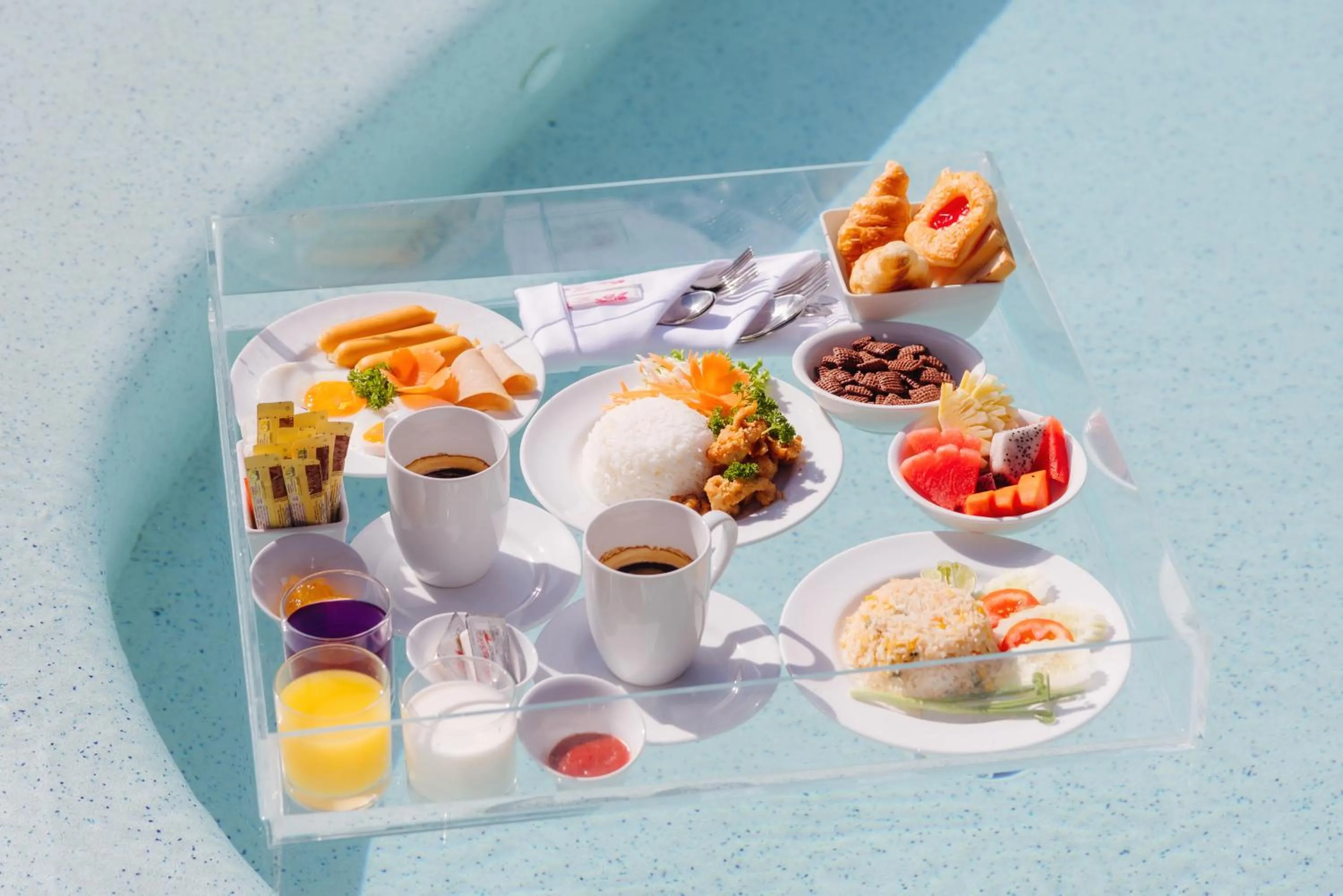 Food close-up in Seabed Grand Hotel Phuket - SHA Extra Plus