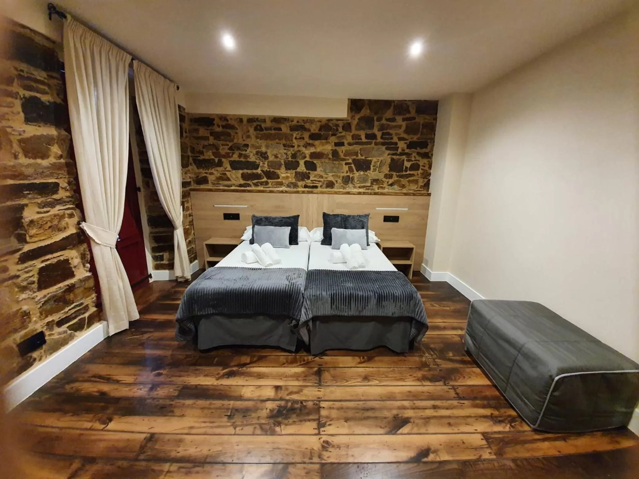 Bed in Albergue Casa Cuartel