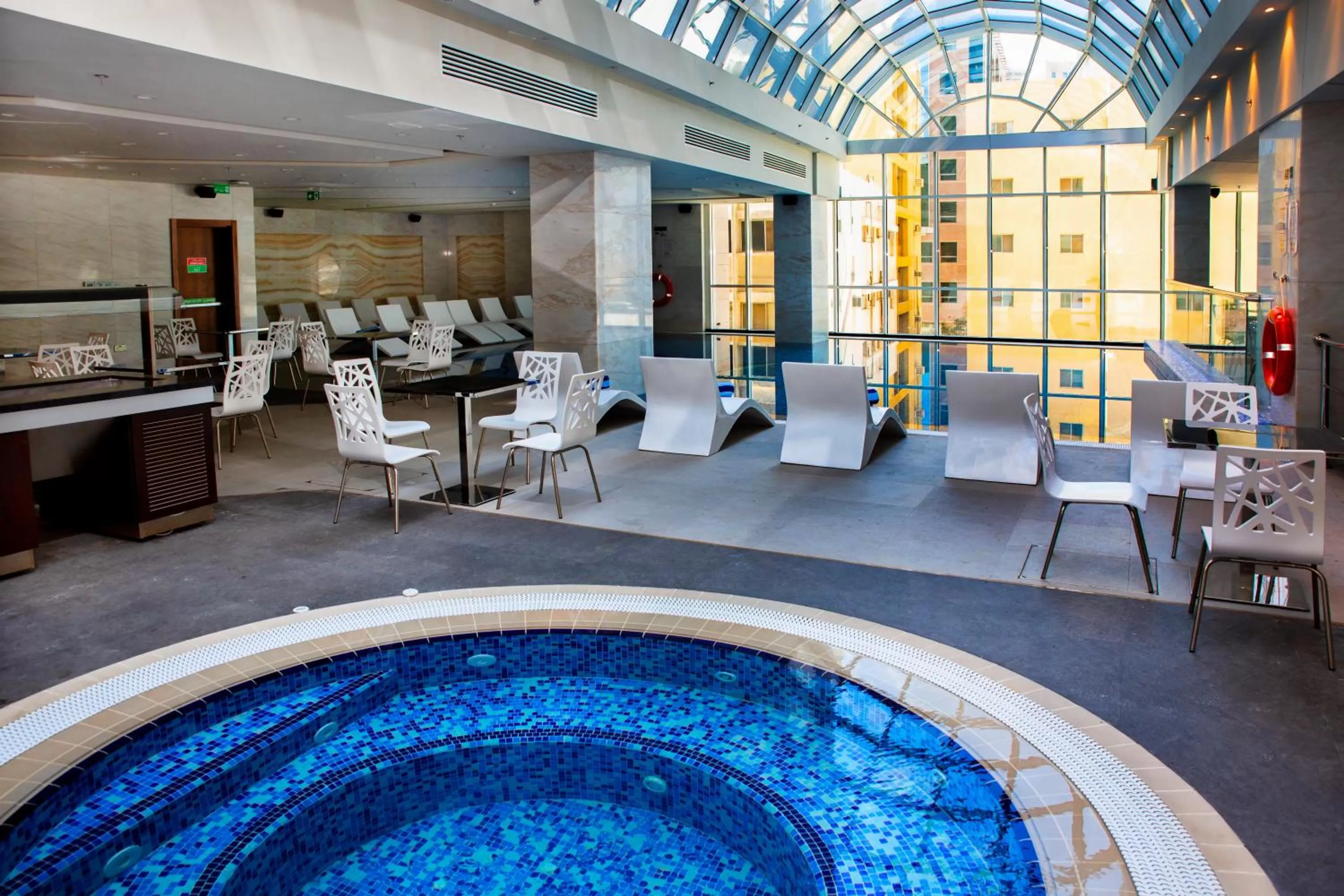 Swimming pool in Century Hotel Doha