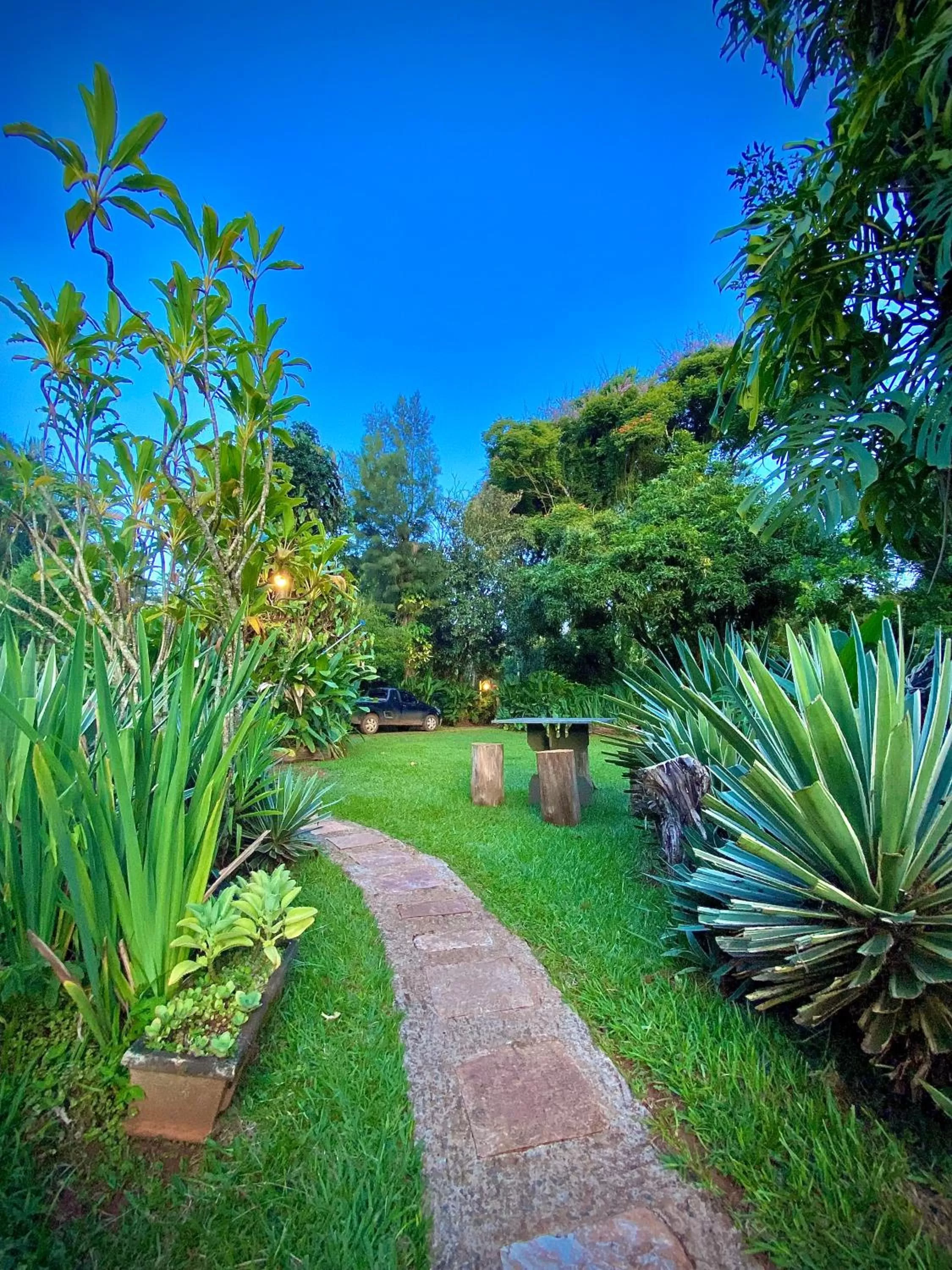 Garden in Pousada das Brumas